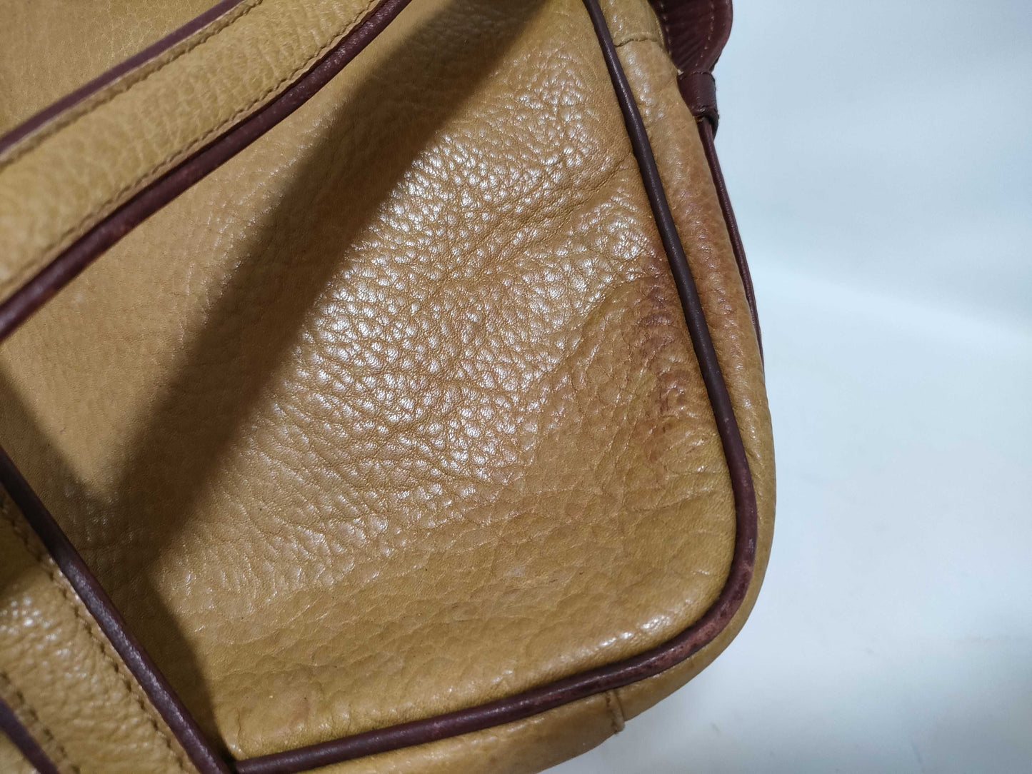 Cartier Must Cartier Must Line Leather Shoulder Bag Brown