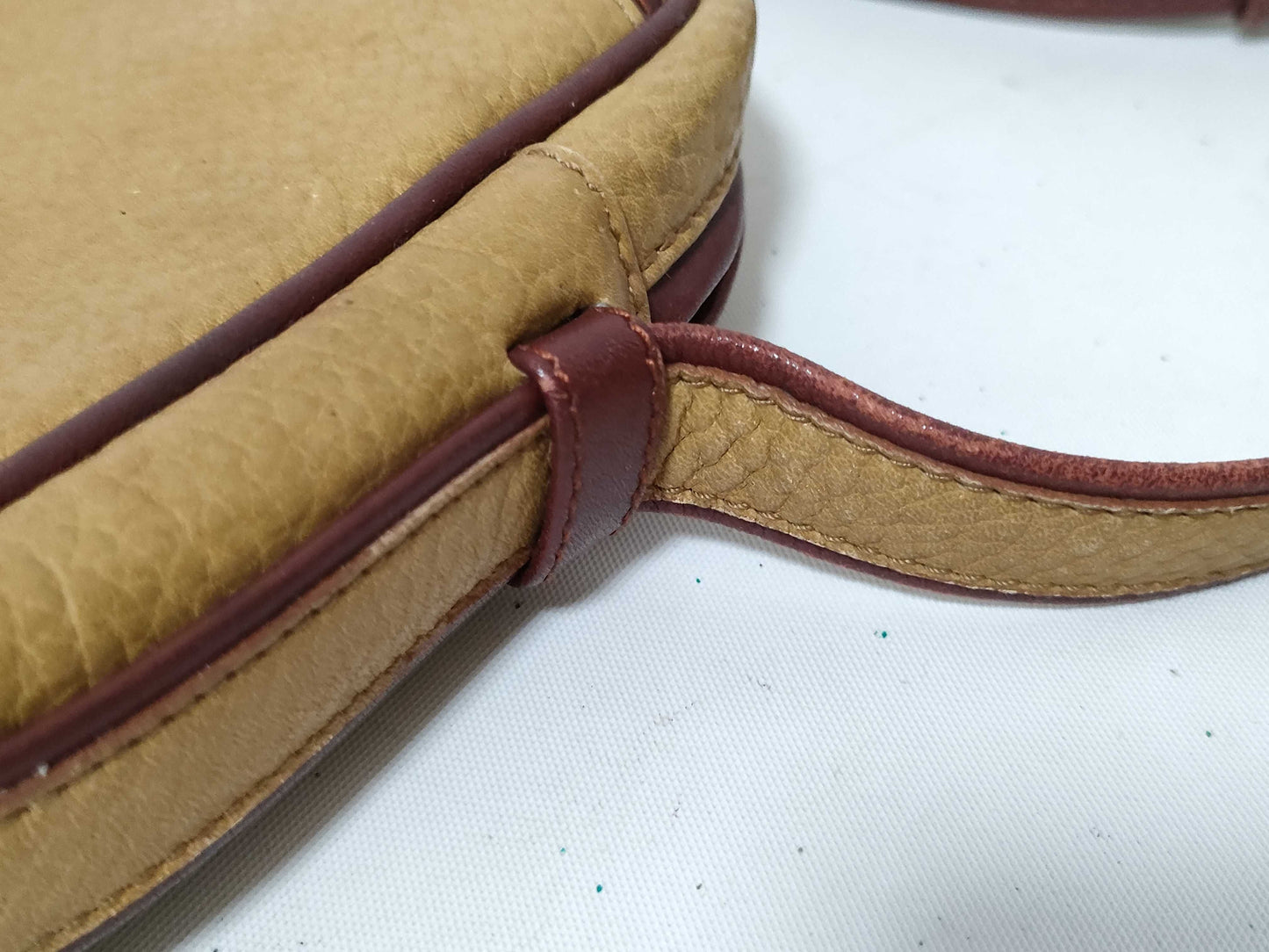 Cartier Must Cartier Must Line Leather Shoulder Bag Brown