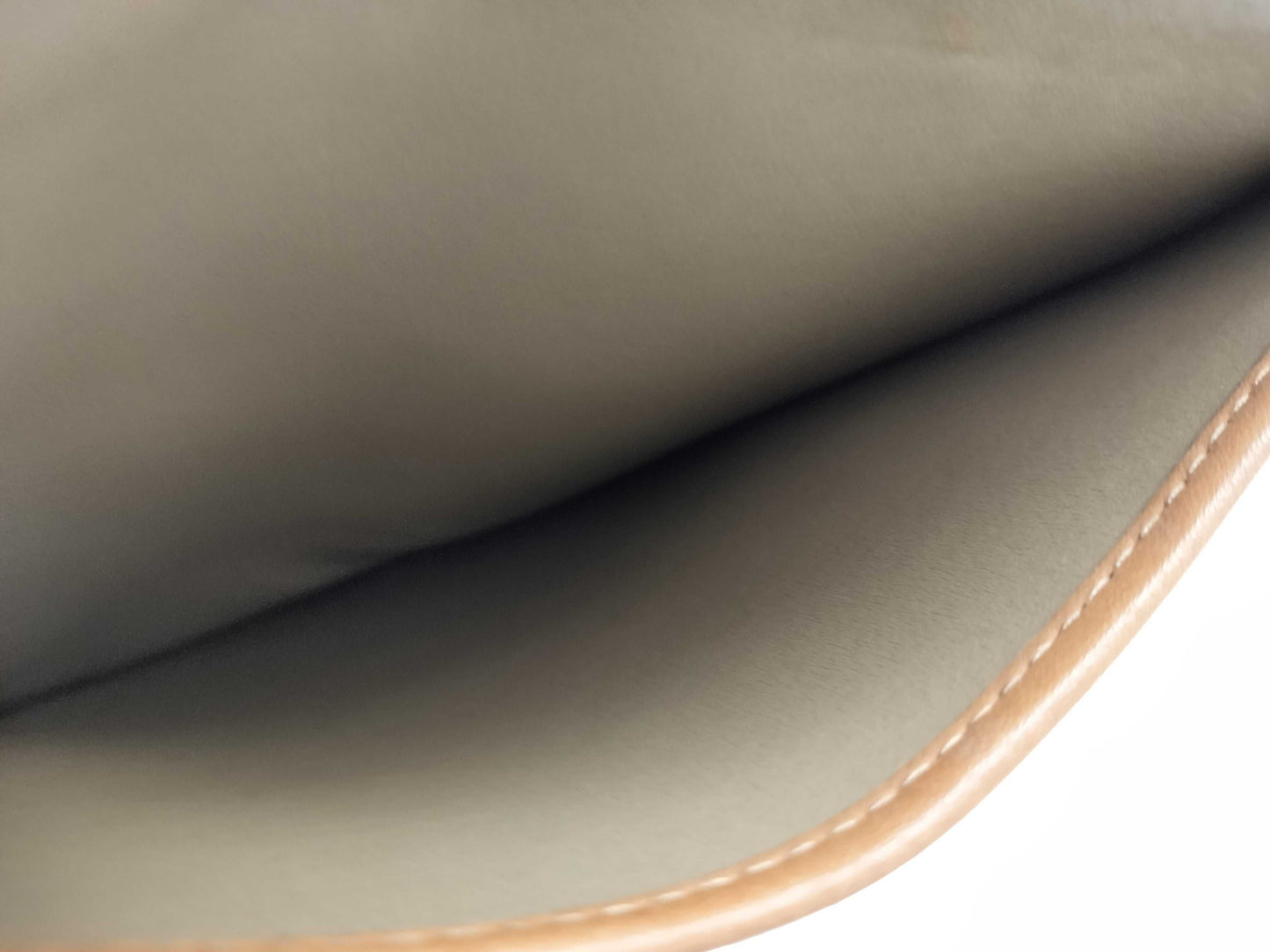 Dior Christian Dior Canvas Shoulder Bag Gray x Camel Shoulder Bag
