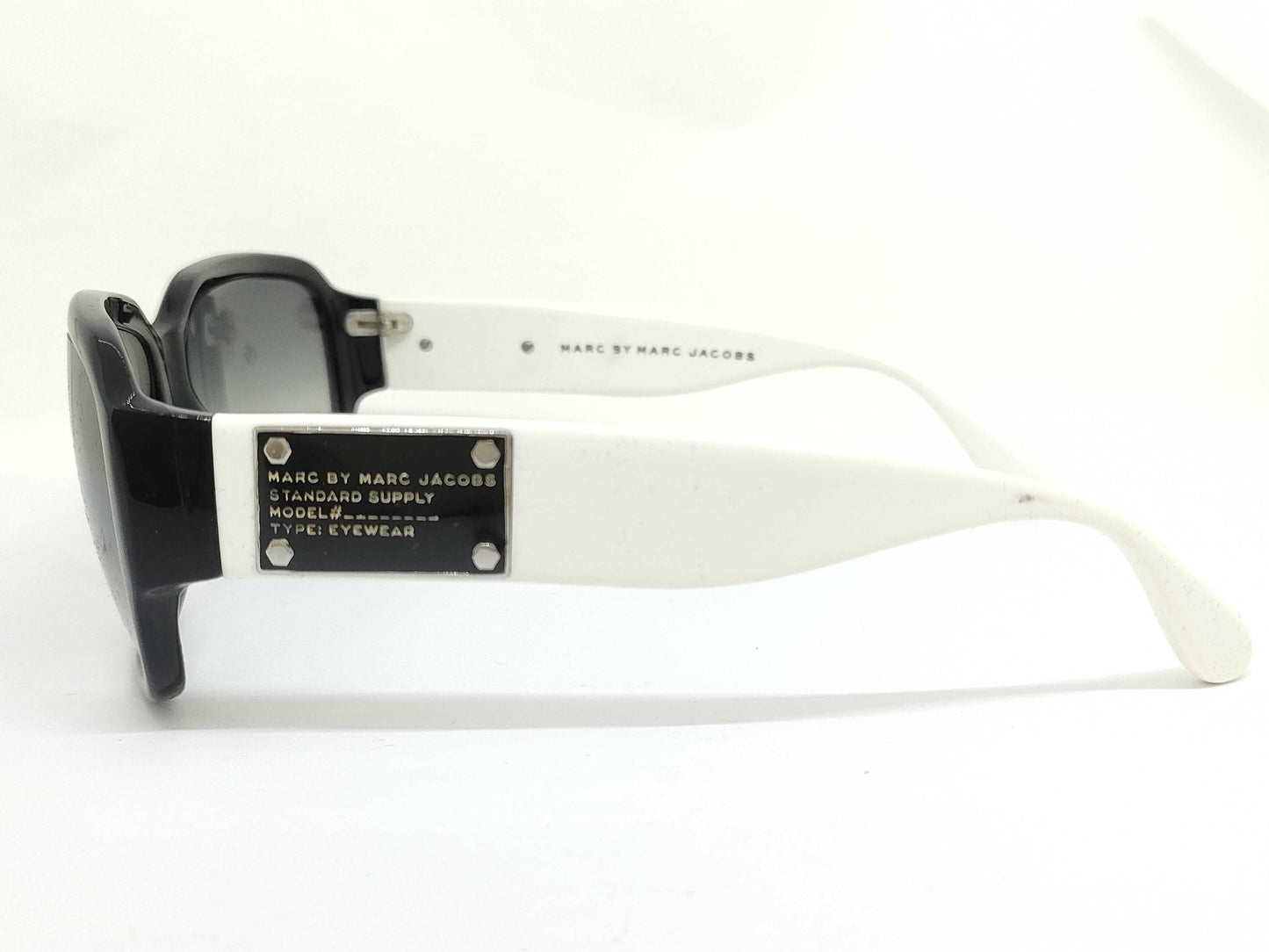 MARC BY MARC JACOBS Plastic Sunglasses 075/N/S Black/White