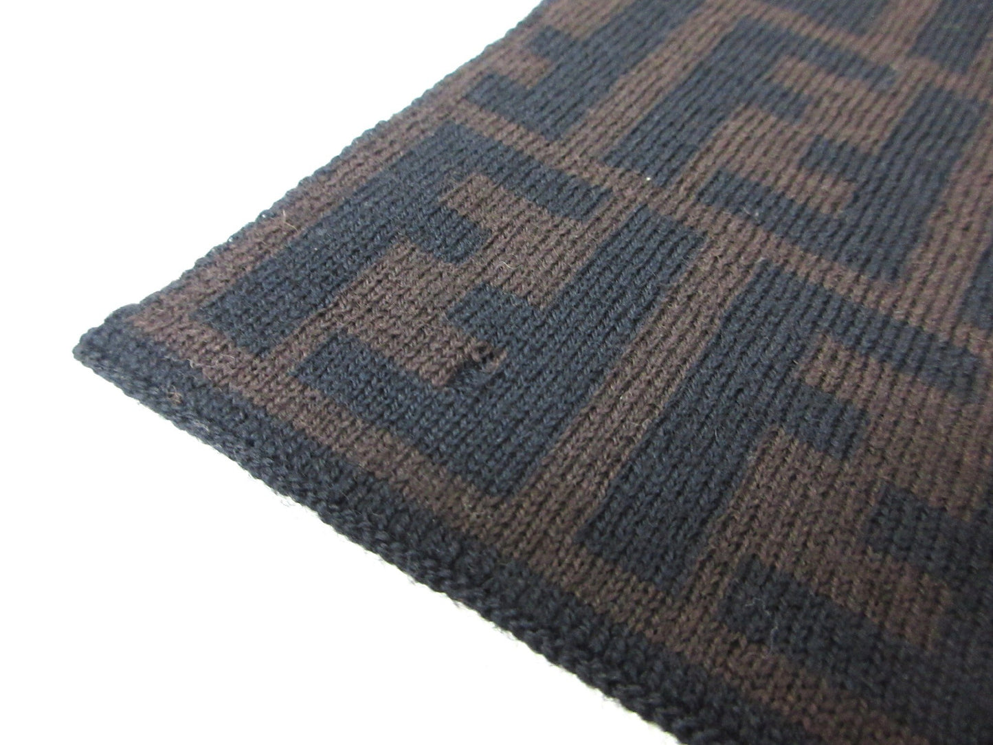 FENDI FF logo wool scarf