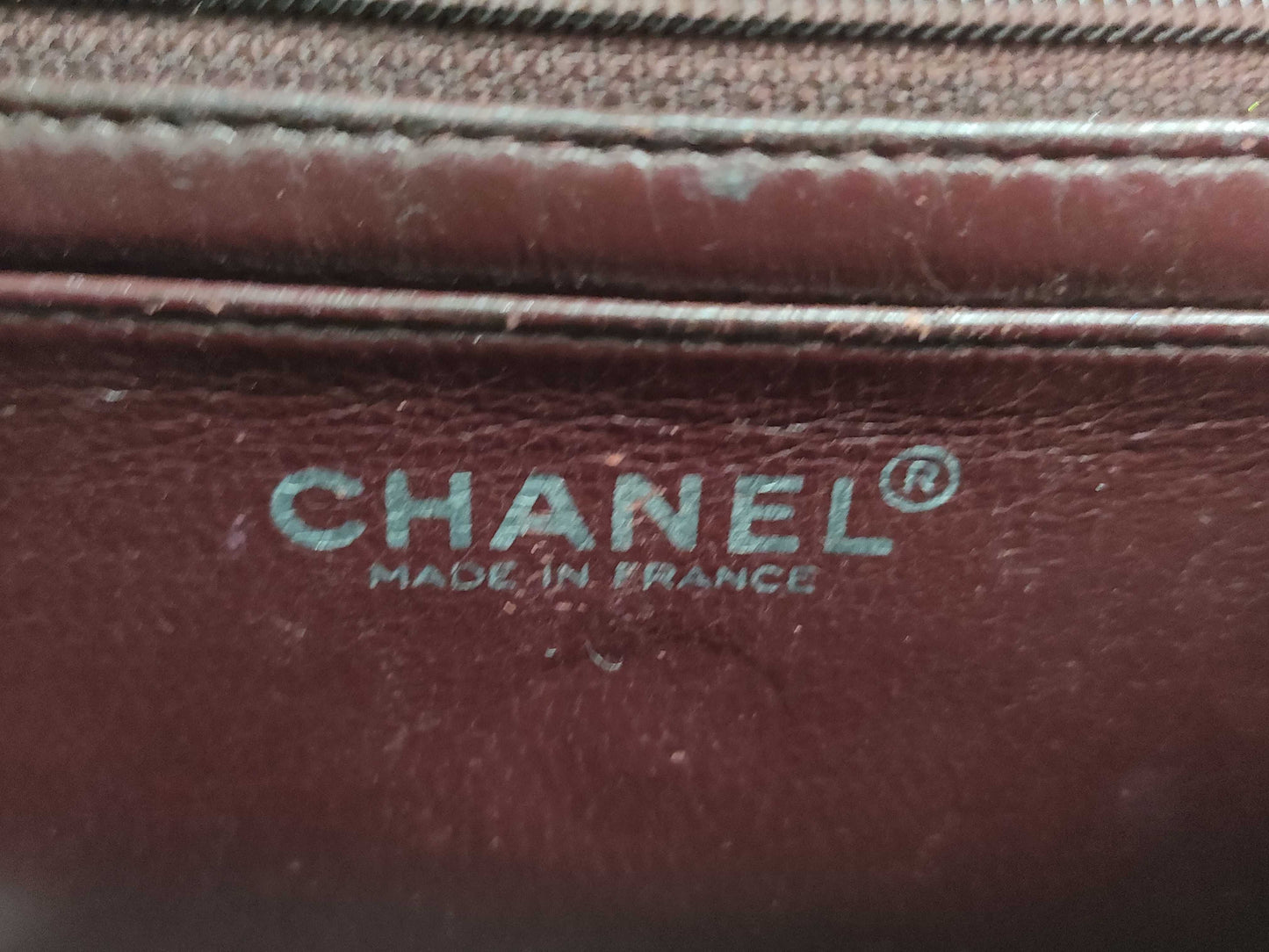 CHANEL Mini Matelasse Chain Shoulder Bag with Silver Hardware and Lambskin in Black