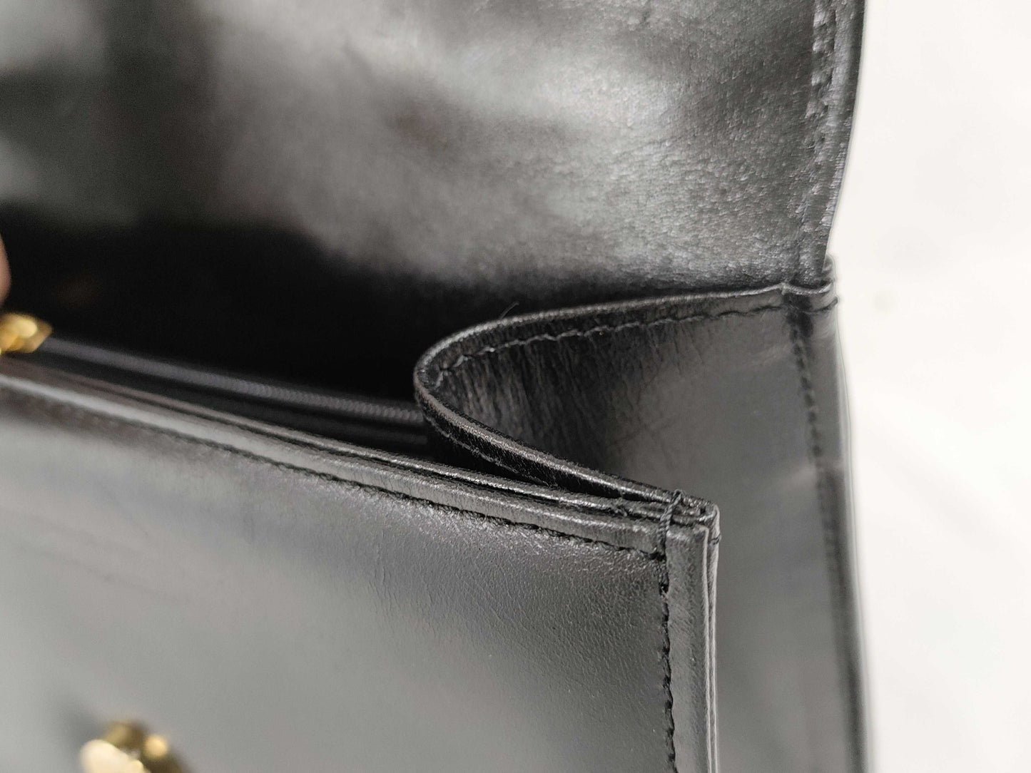 GIVENCHY Handbag Calfskin Black Handbag