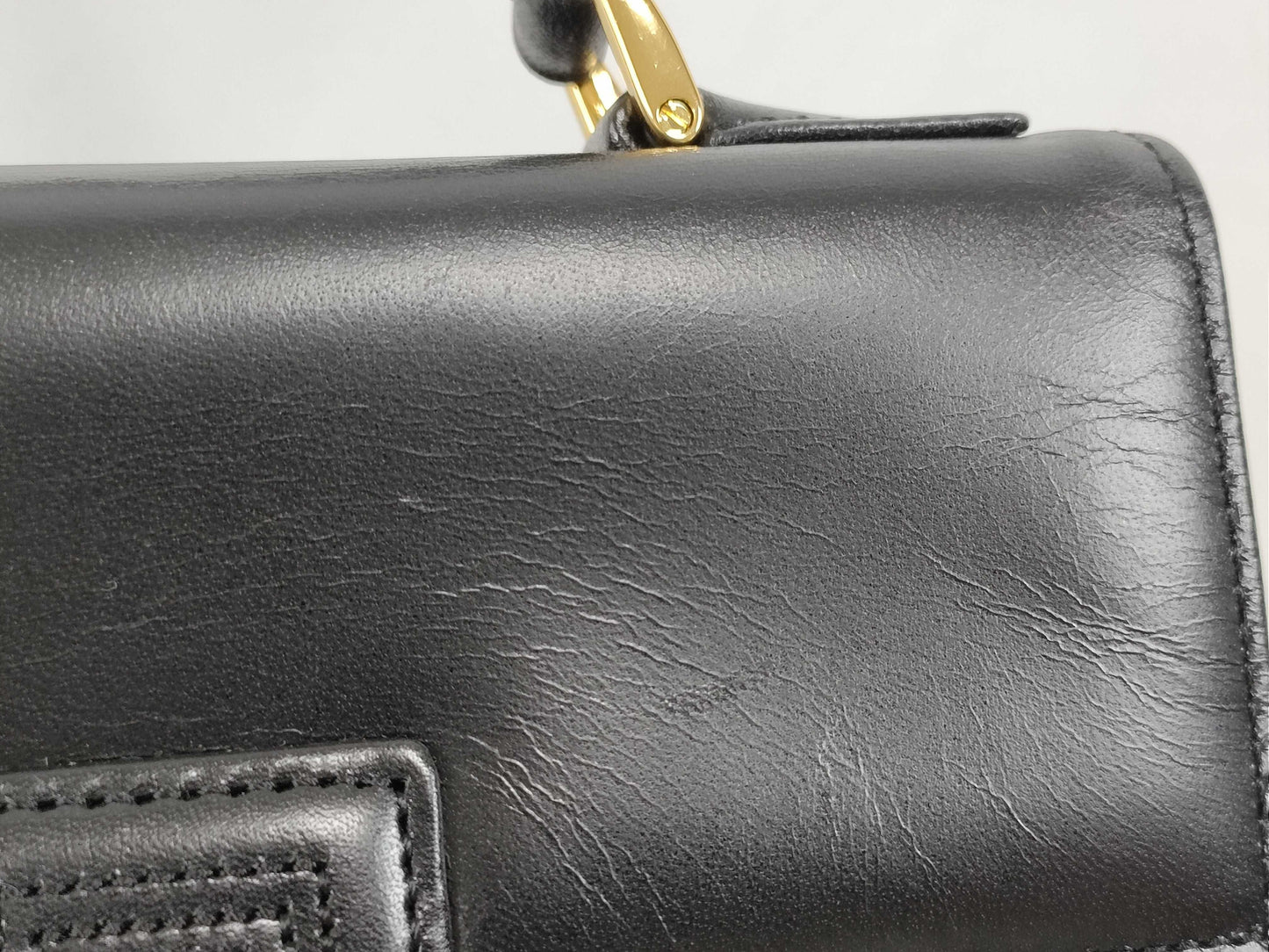 GIVENCHY Handbag Calfskin Black Handbag