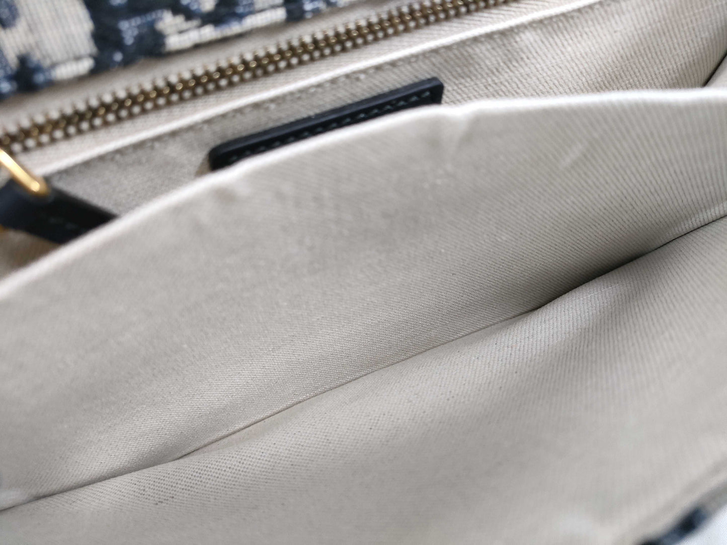 Dior Trotter Addict Shoulder Bag Canvas Navy
