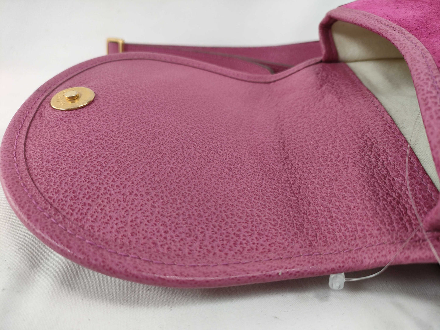 GUCCI Horsebit Waist Bag Suede Pink Waist Bag