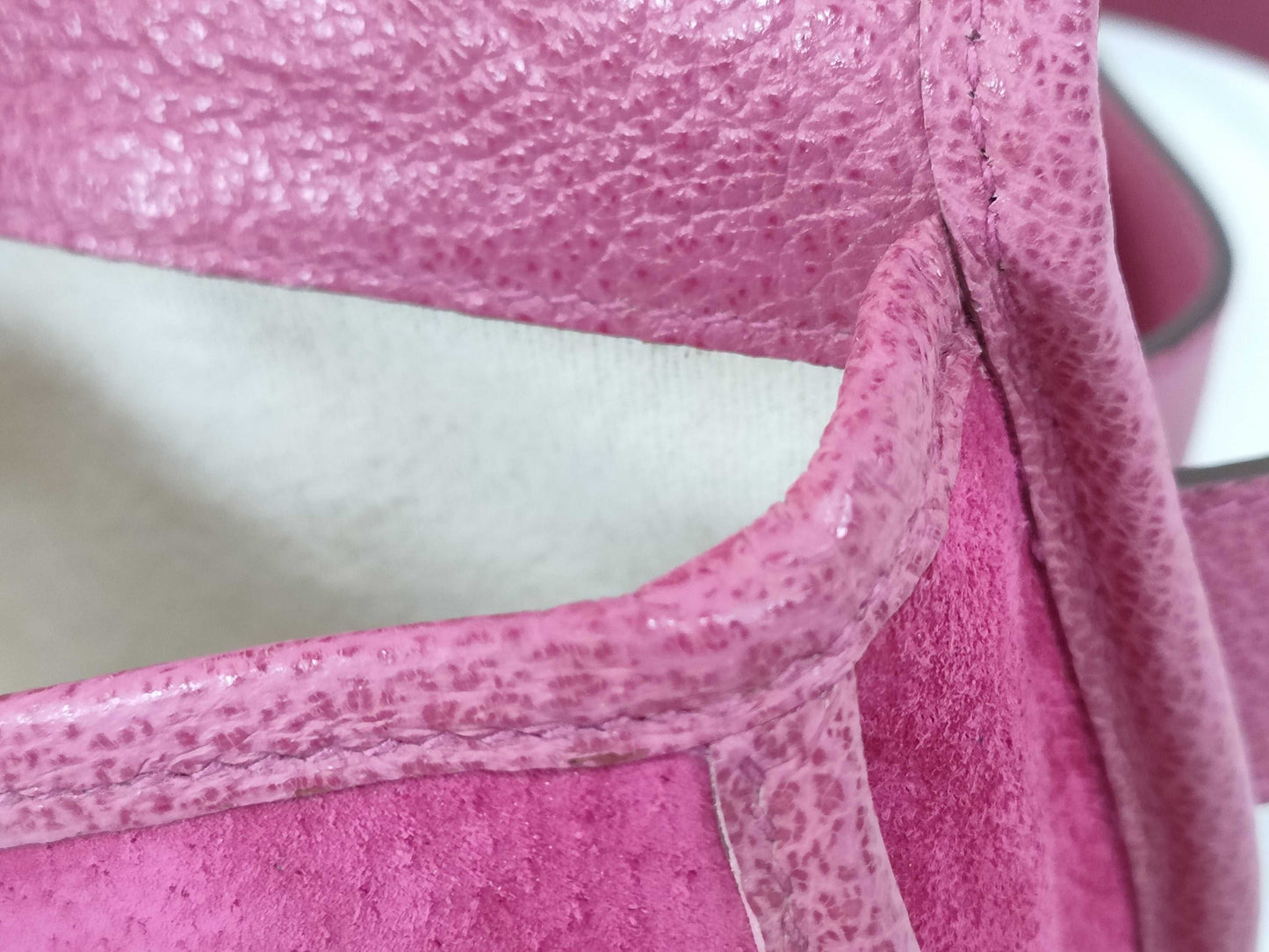 GUCCI Horsebit Waist Bag Suede Pink Waist Bag