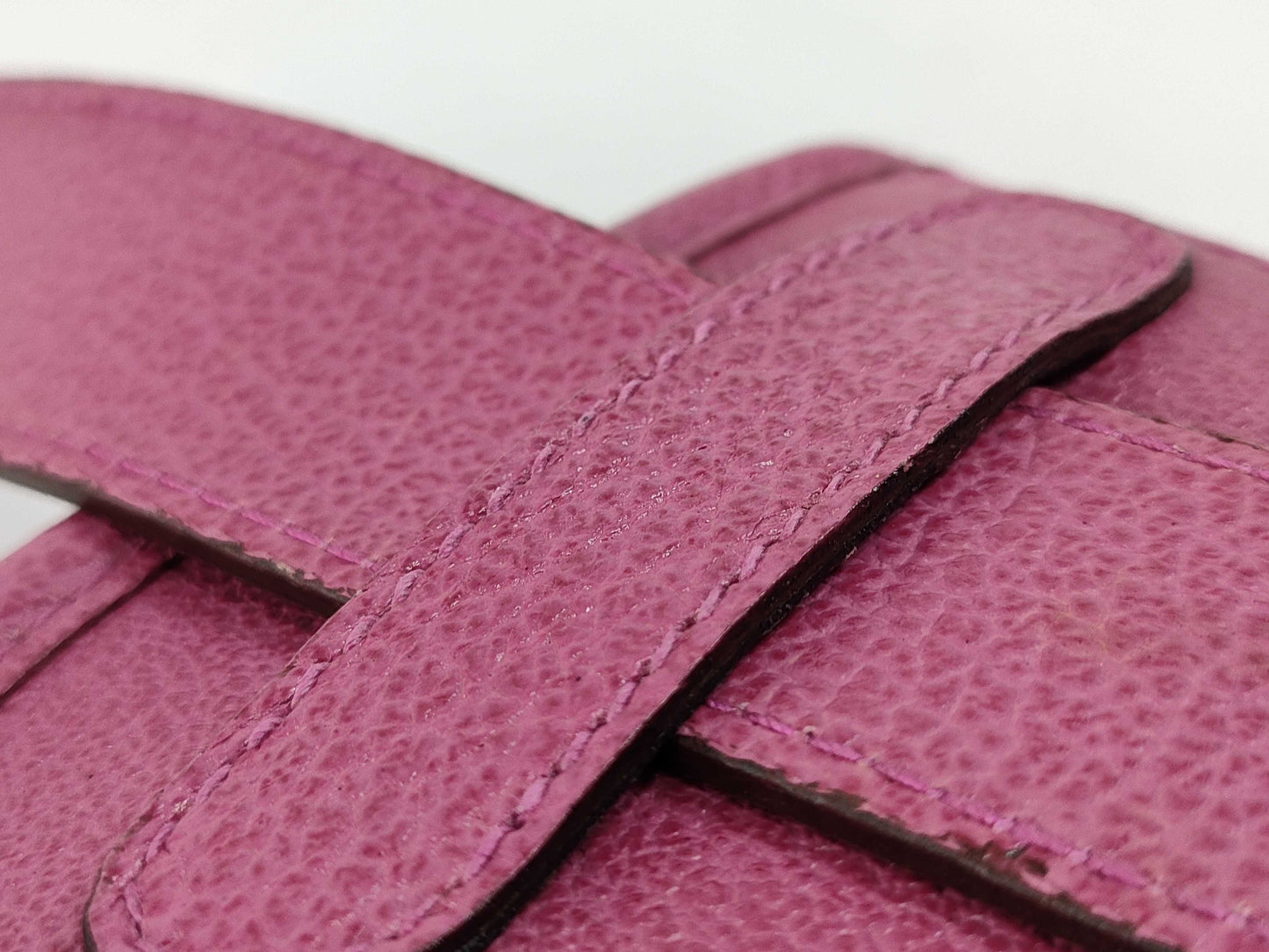 GUCCI Horsebit Waist Bag Suede Pink Waist Bag