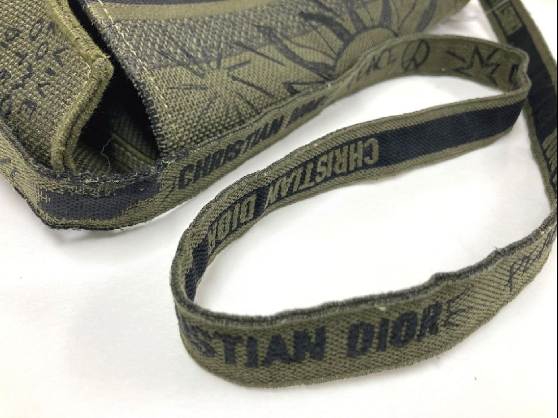 Dior Dior Camp Green 50-MA-1128 Shoulder Bag