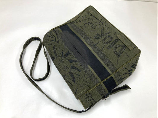 Dior Dior Camp Green 50-MA-1128 Shoulder Bag