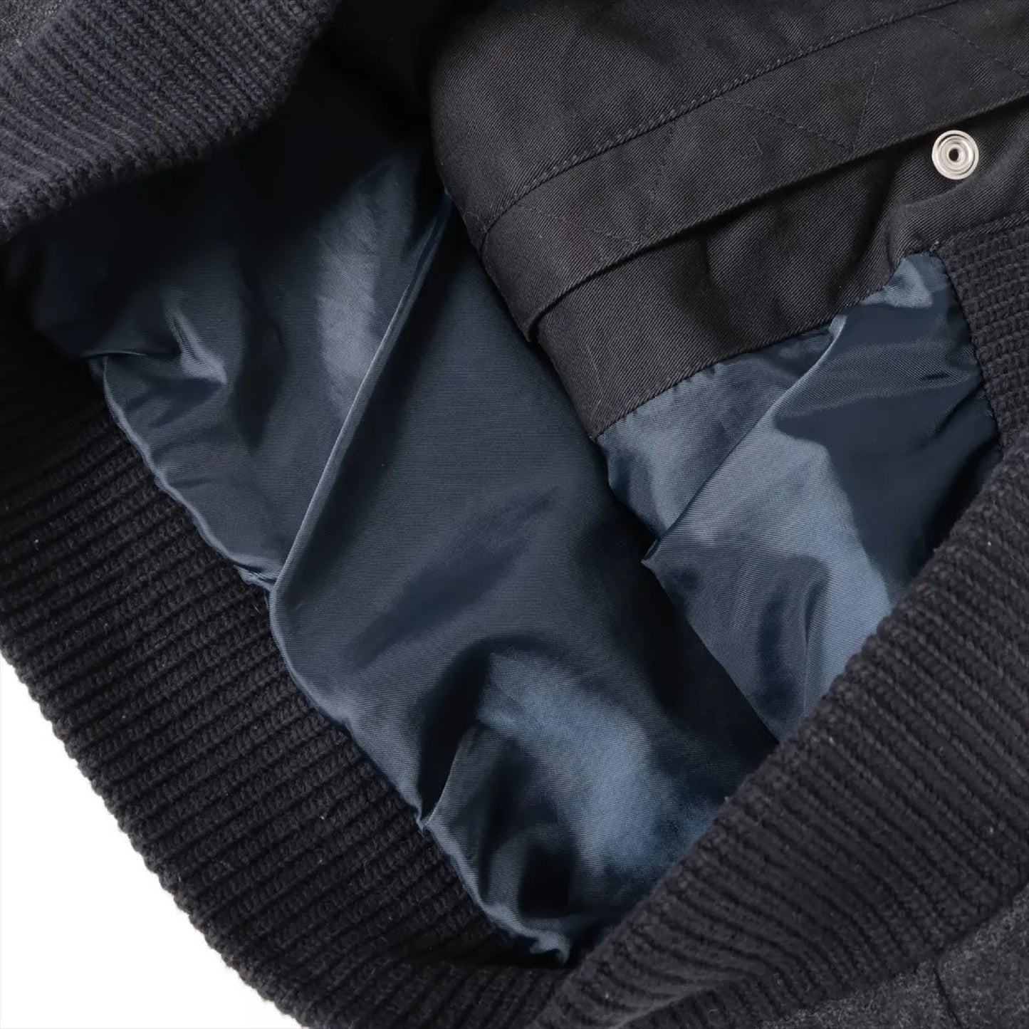 Diesel Wool Jacket M Black Goat Coat
