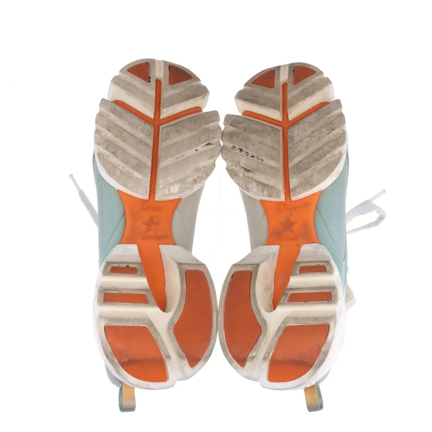 Dior Christian Dior Fabric Sneakers, Size 37 1/2