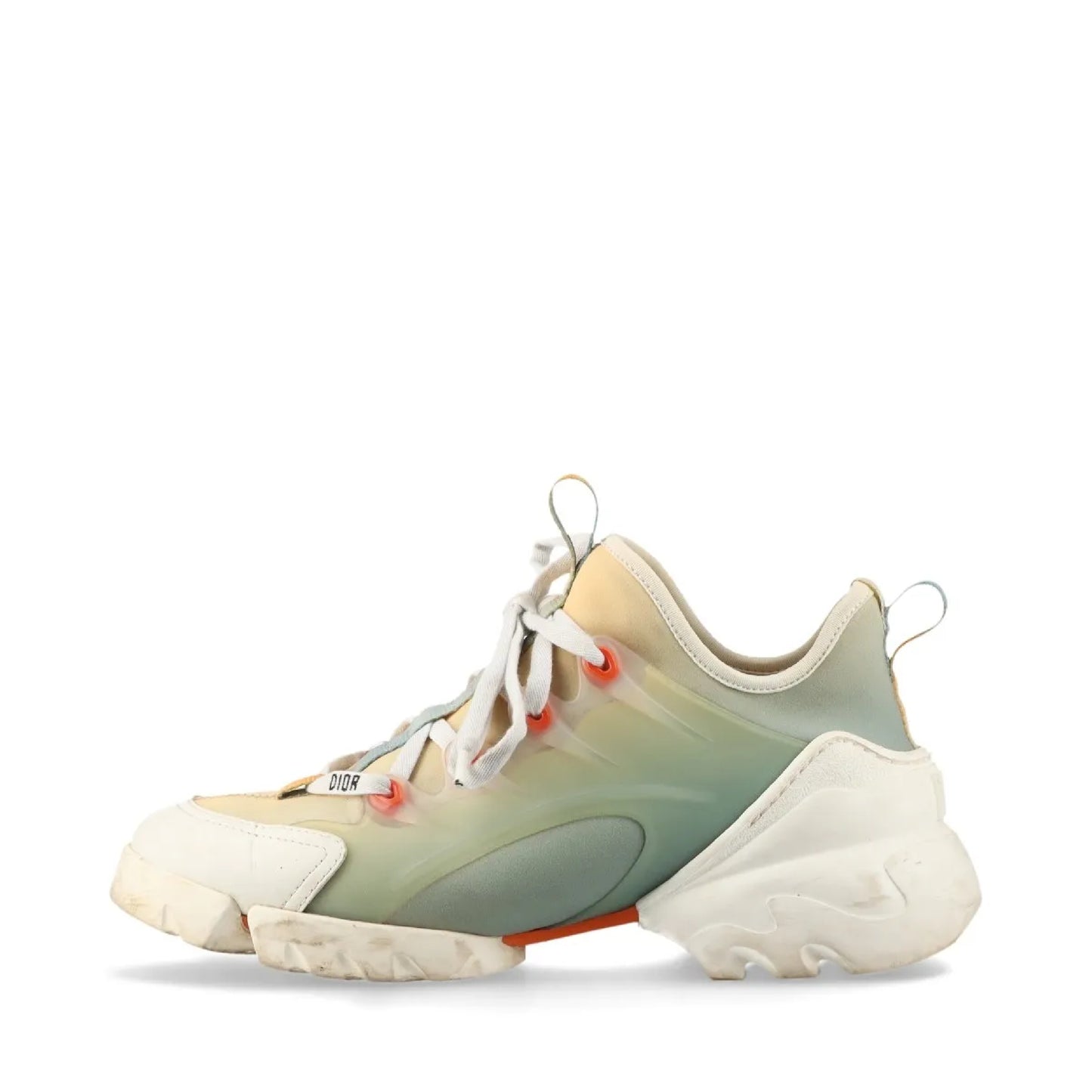 Dior Christian Dior Fabric Sneakers, Size 37 1/2