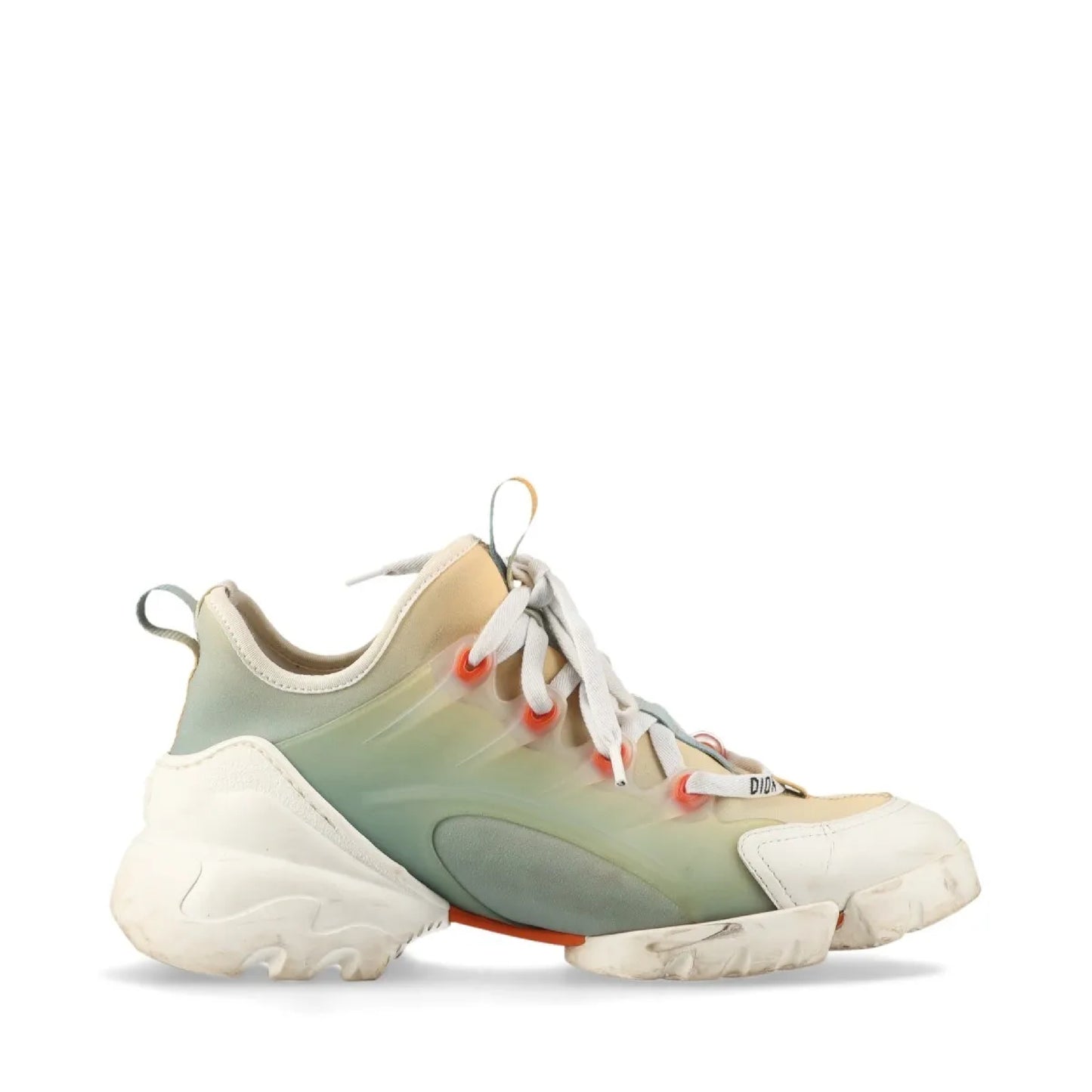 Dior Christian Dior Fabric Sneakers, Size 37 1/2