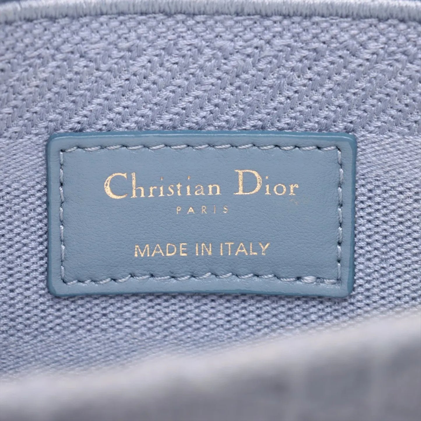 Dior Christian Dior Lady Dee-Lite Medium Canvas Dust Bag Handbag