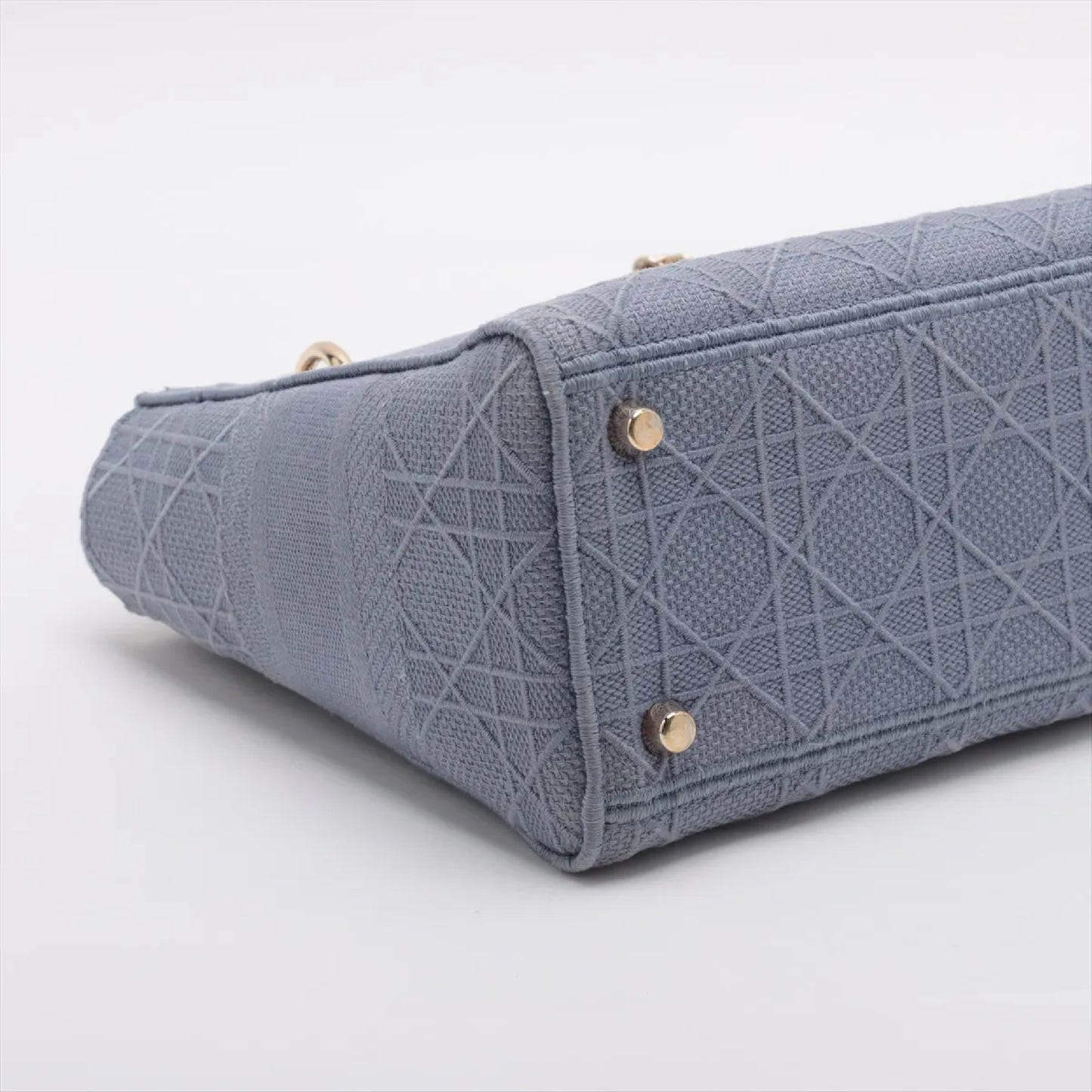Dior Christian Dior Lady Dee-Lite Medium Canvas Dust Bag Handbag
