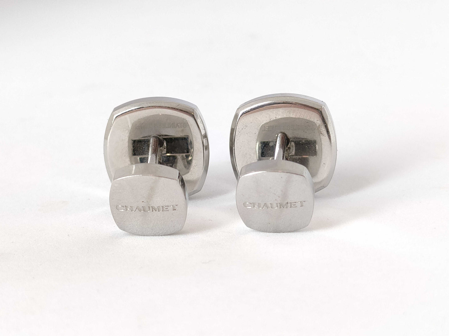 CHAUMET Stainless Steel Cufflinks Tie Clips & Cufflinks