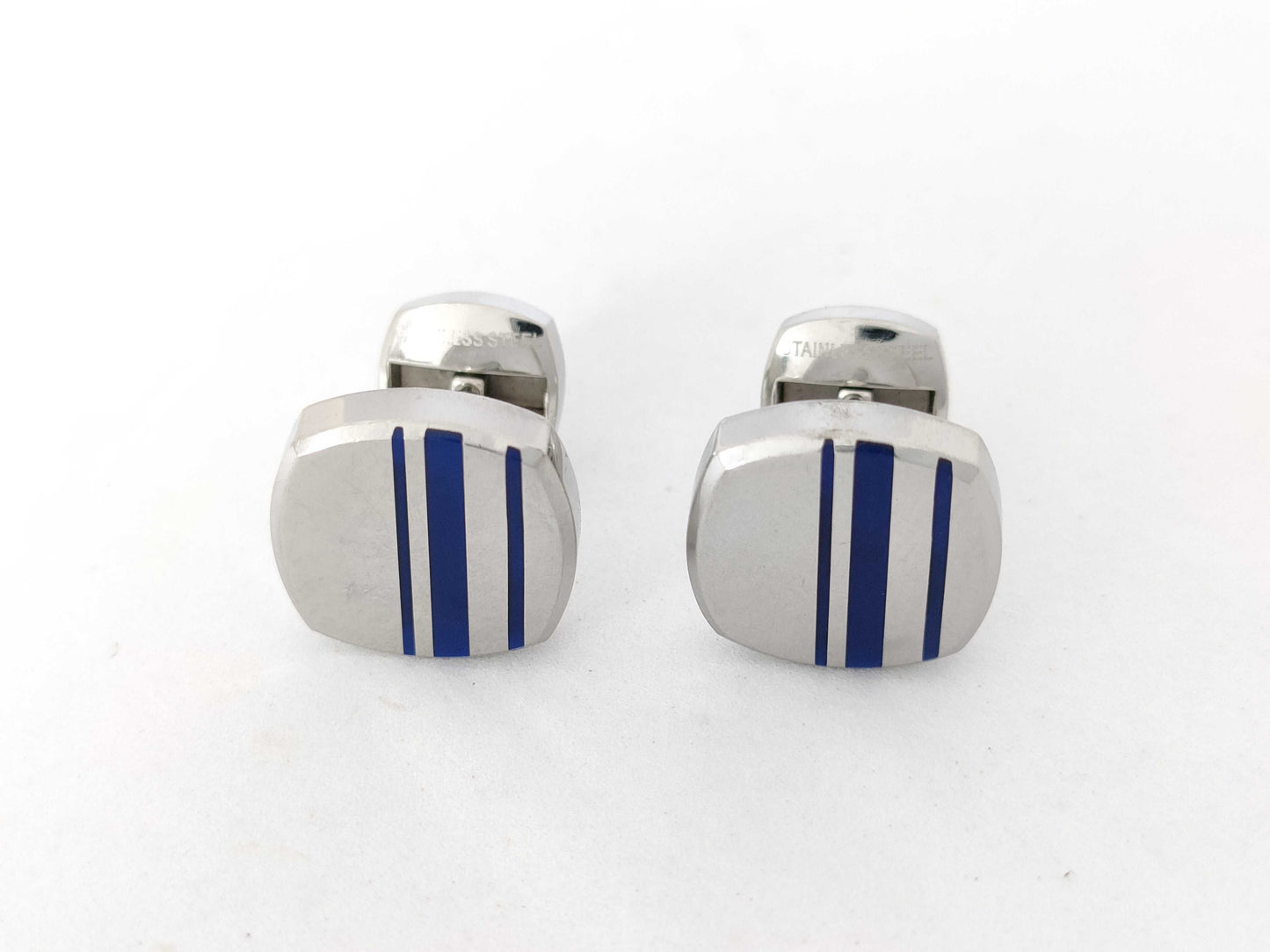 CHAUMET Stainless Steel Cufflinks Tie Clips & Cufflinks