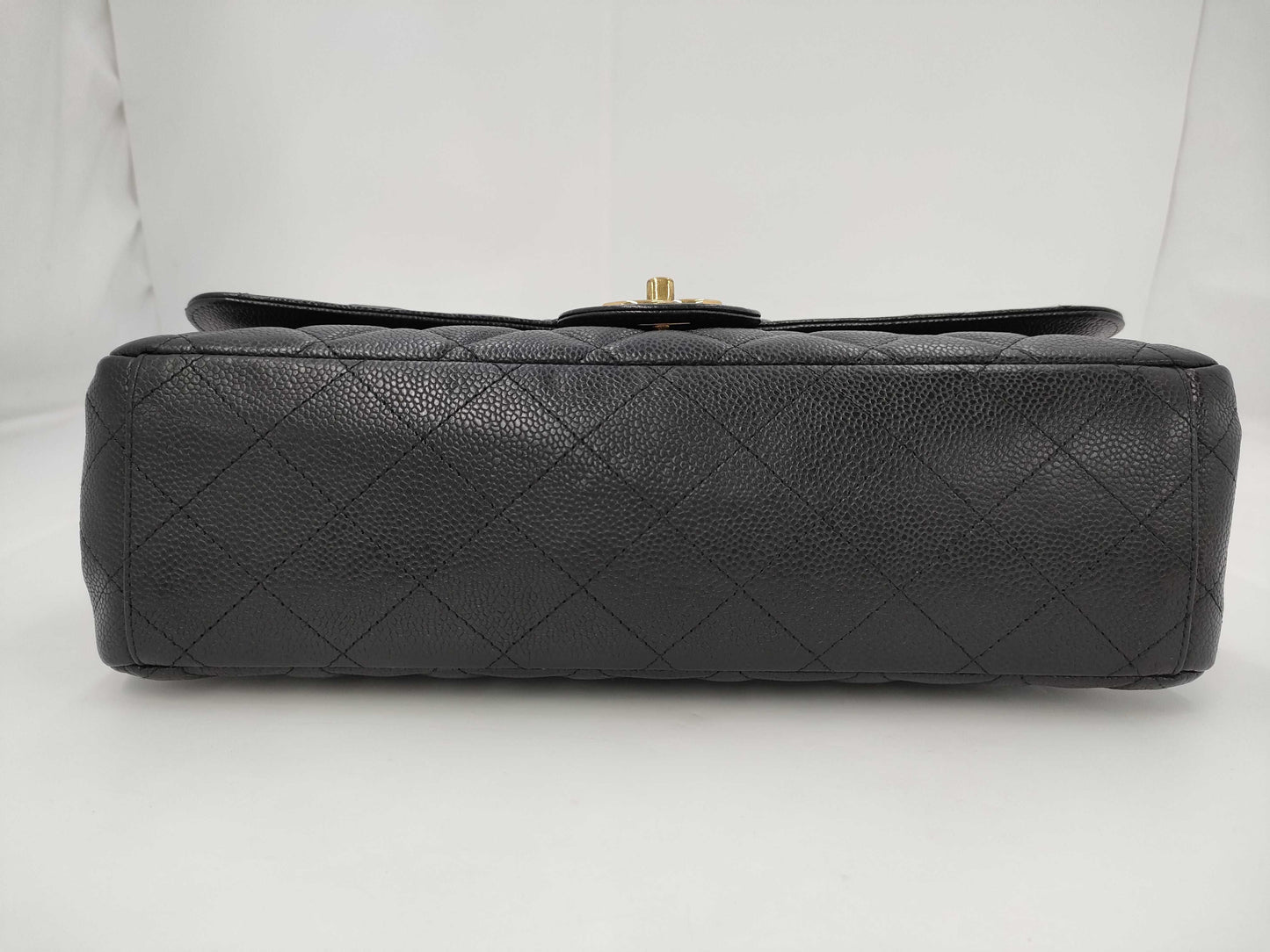 CHANEL Caviar Skin Matelasse W Maxi Shoulder Bag
