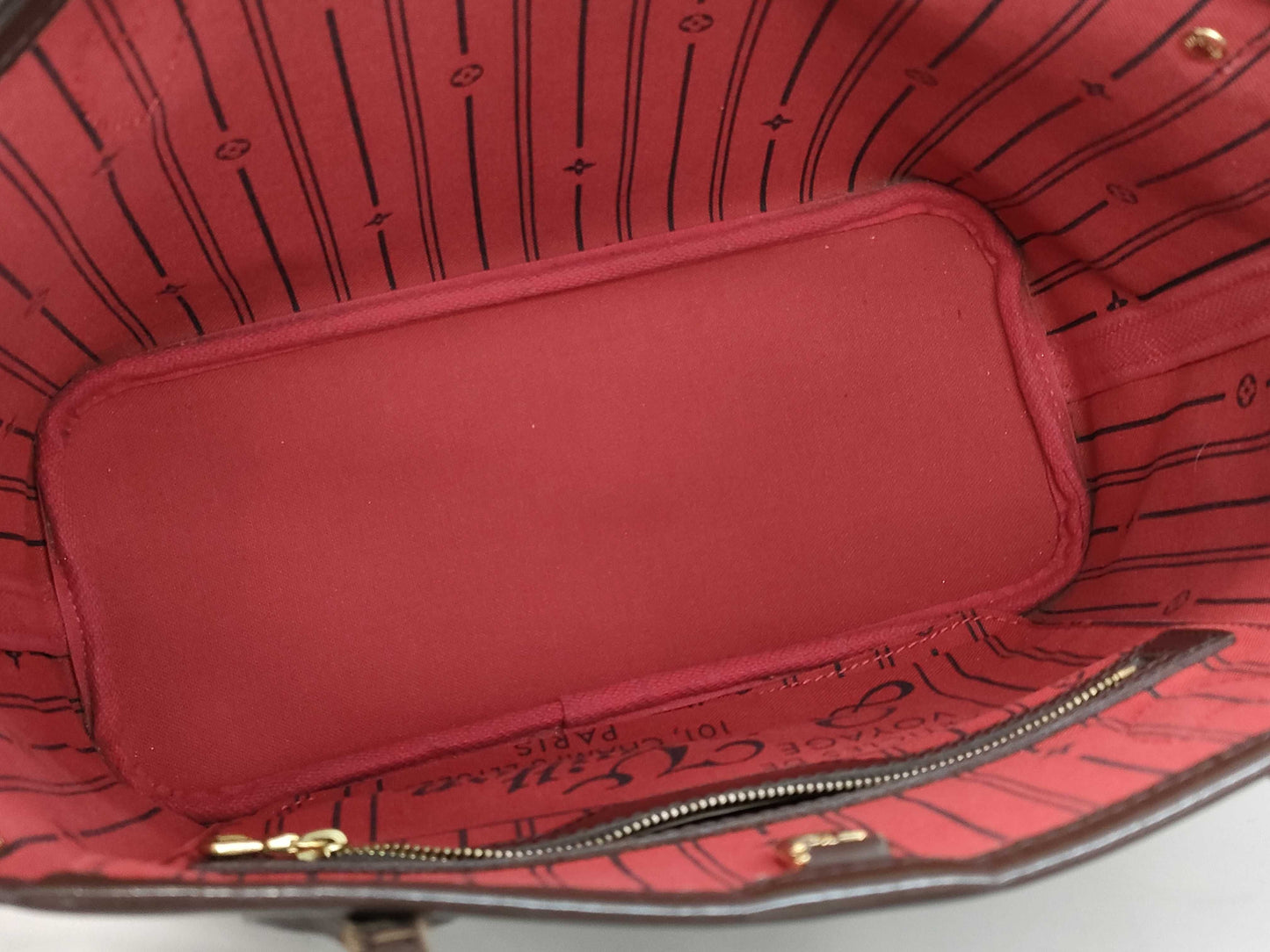 LOUIS VUITTON Damier Neverfull PM Tote Bag N41359 VI4170 Handbag