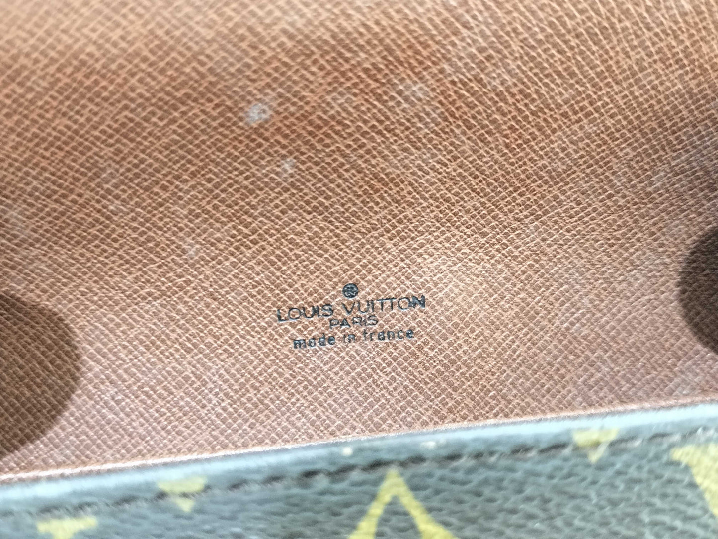LOUIS VUITTON M51244 Monogram Mini Saint-Cloud Shoulder Bag