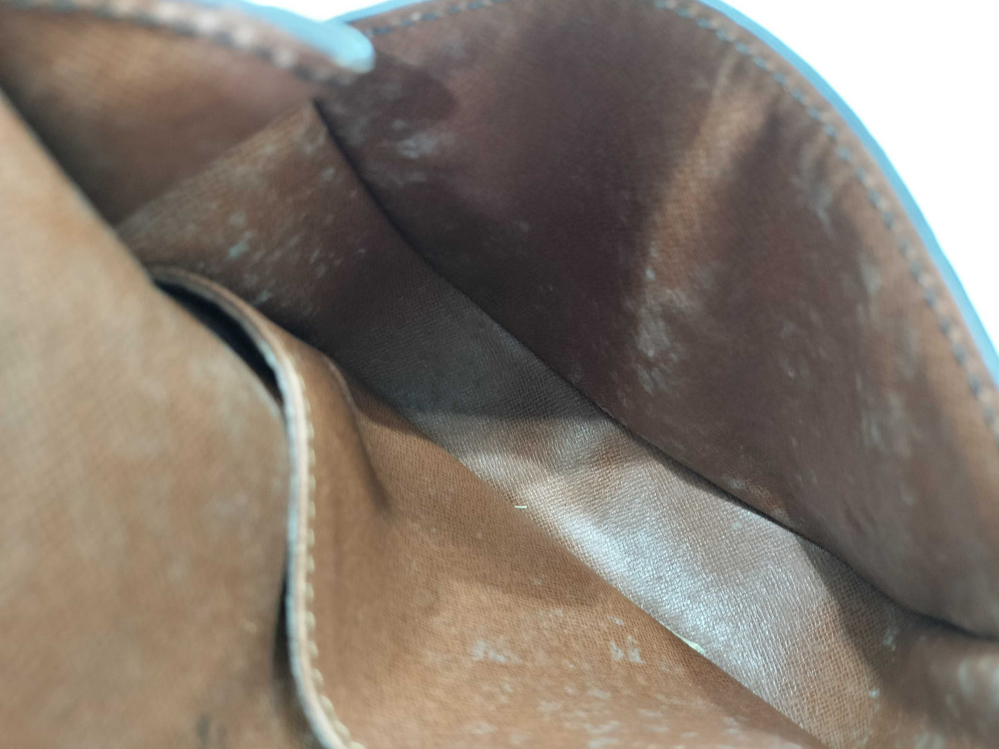LOUIS VUITTON M51244 Monogram Mini Saint-Cloud Shoulder Bag
