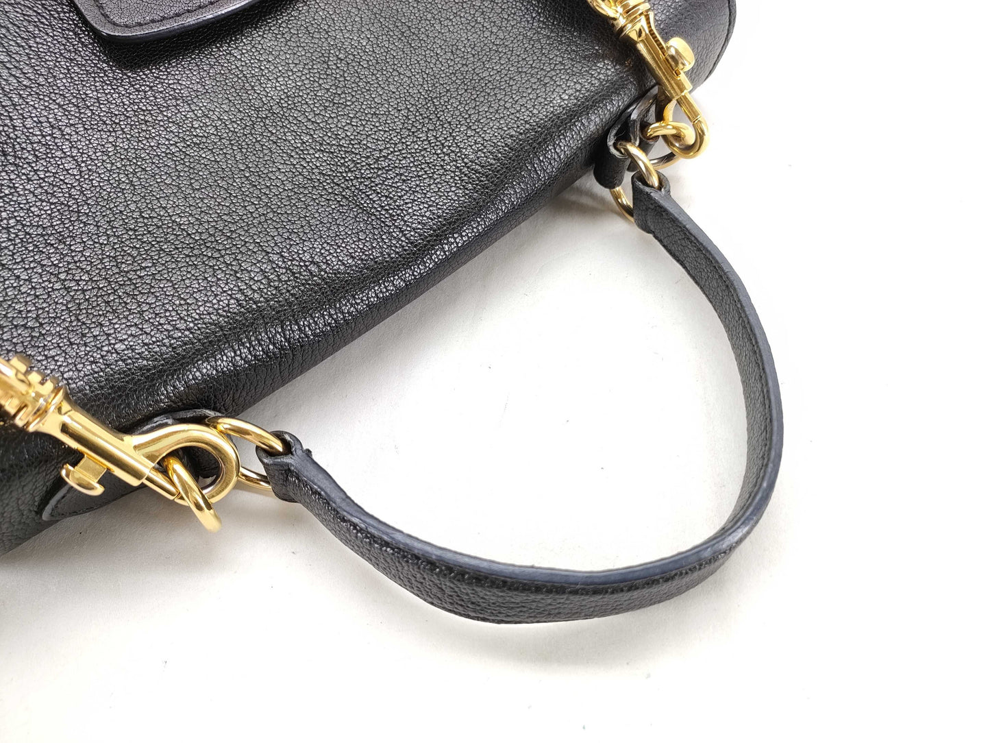Miu Miu Madras Leather 2-Way Shoulder Bag