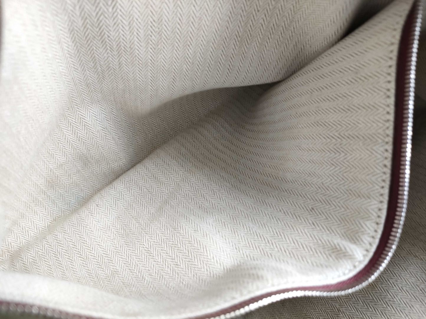 HERMES Garden Party PM Tote Bag with K Stamp