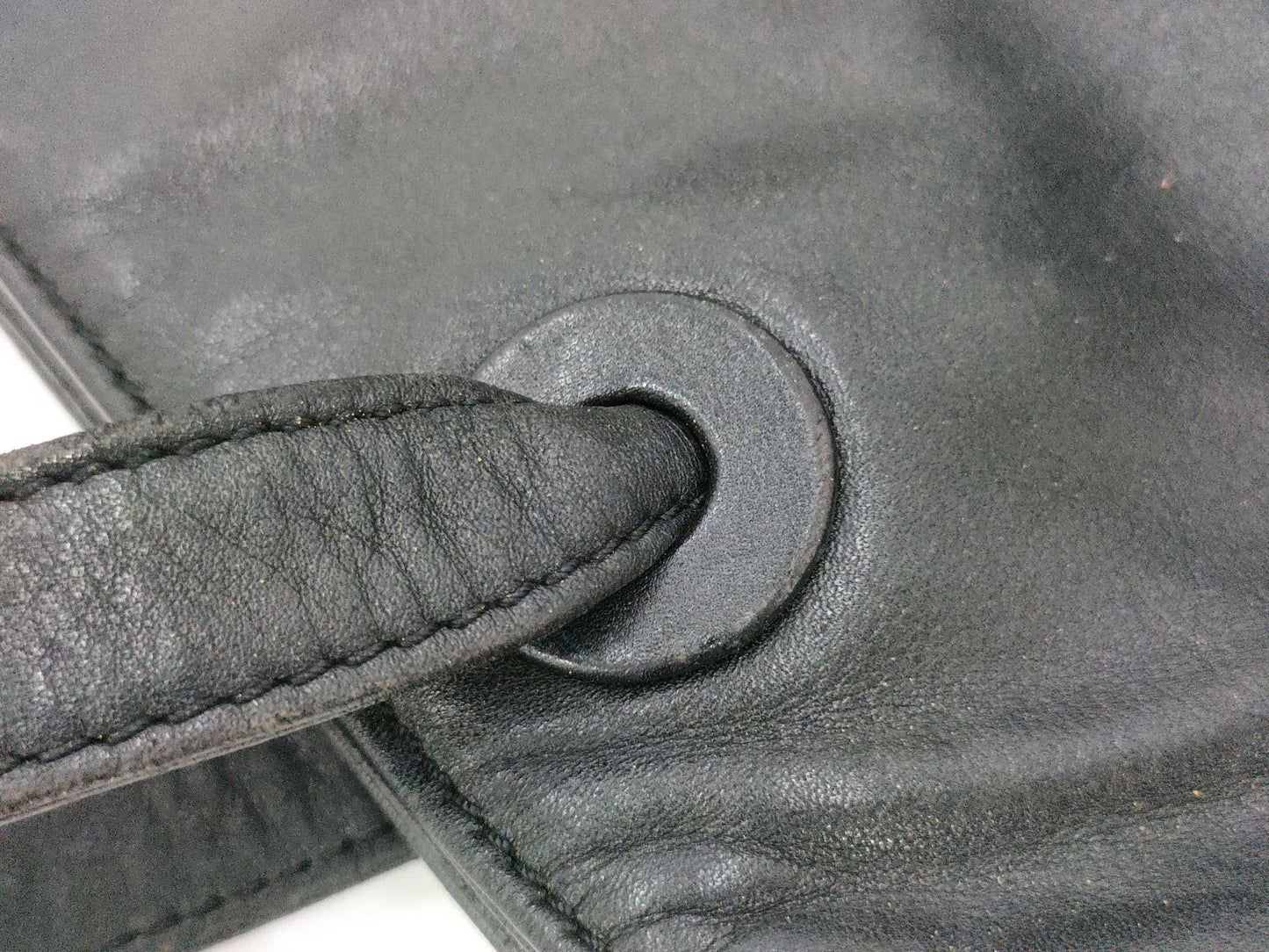 CHANEL Lamb Coco Mark Tote Bag with Seal