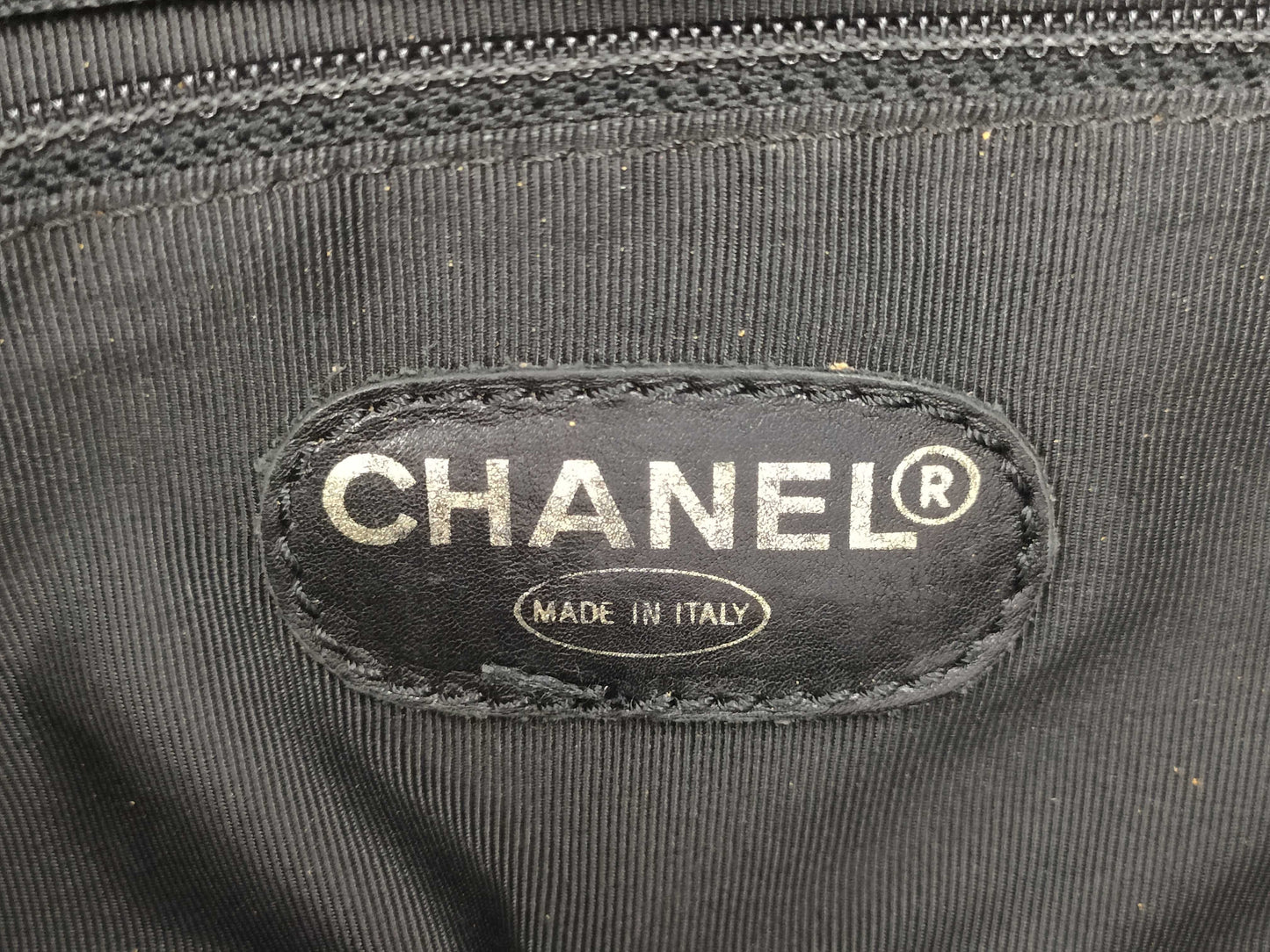 CHANEL Lamb Coco Mark Tote Bag with Seal