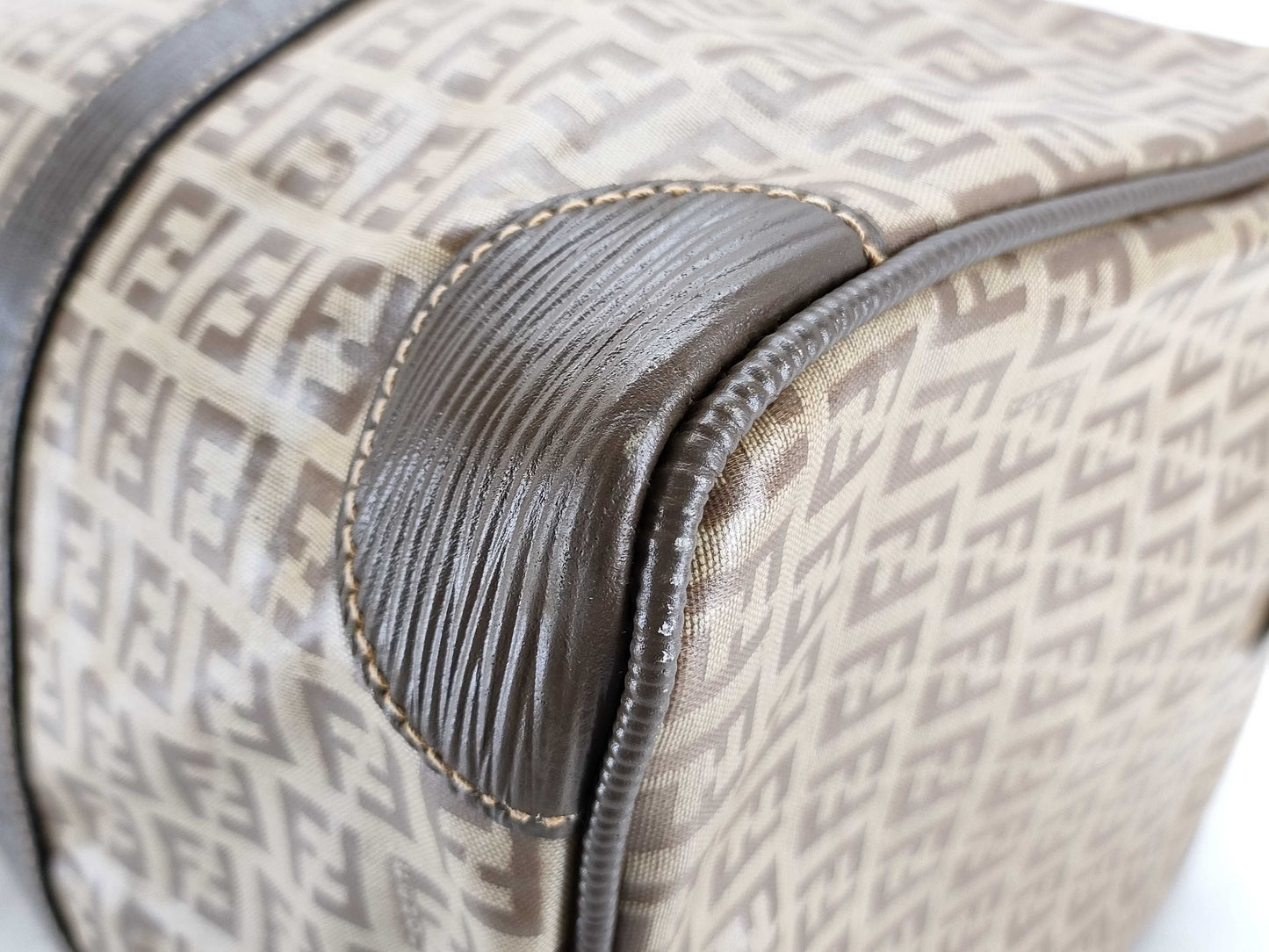 FENDI Zucchino PVC Boston Bag Boston Bag