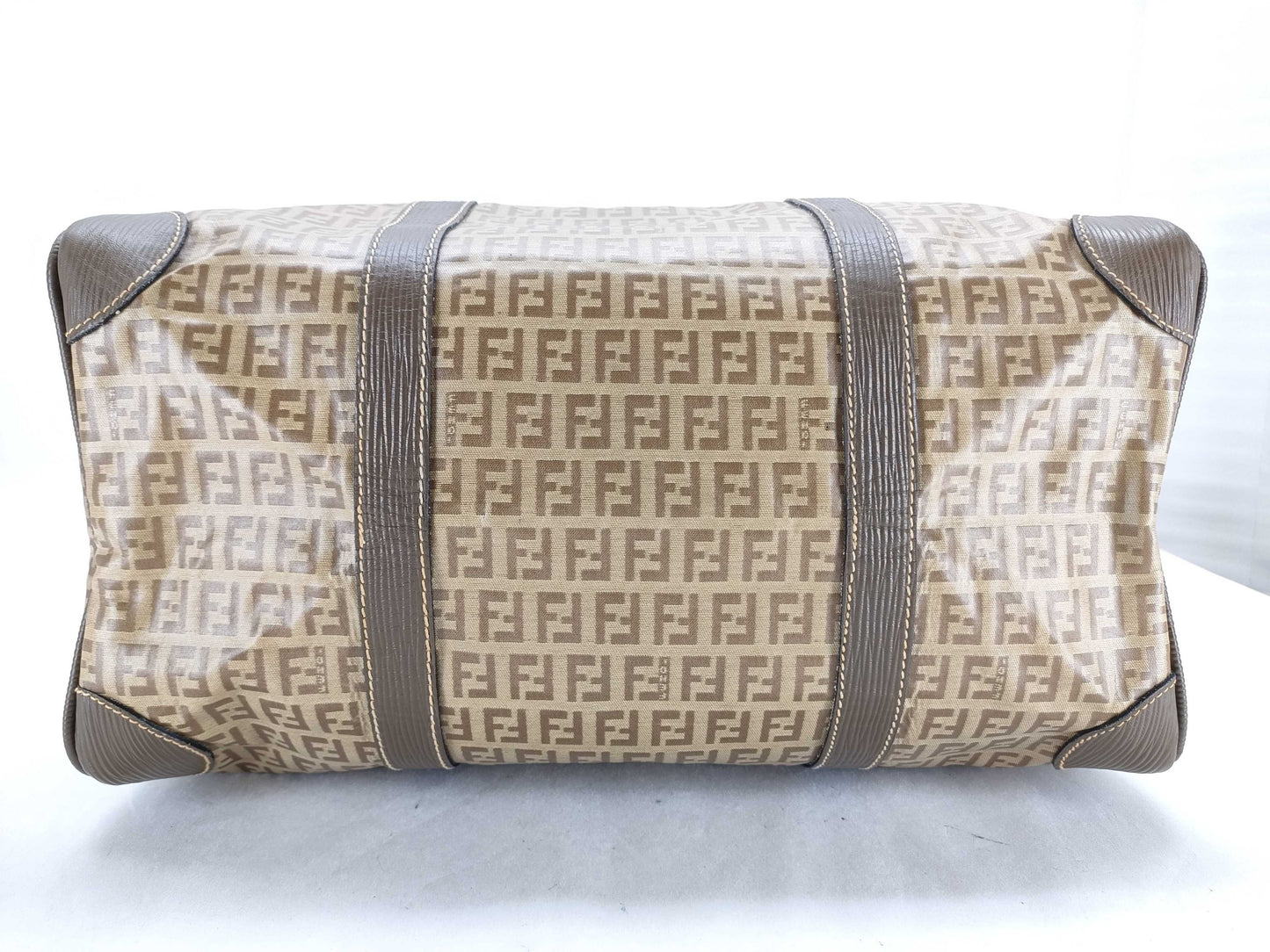 FENDI Zucchino PVC Boston Bag Boston Bag