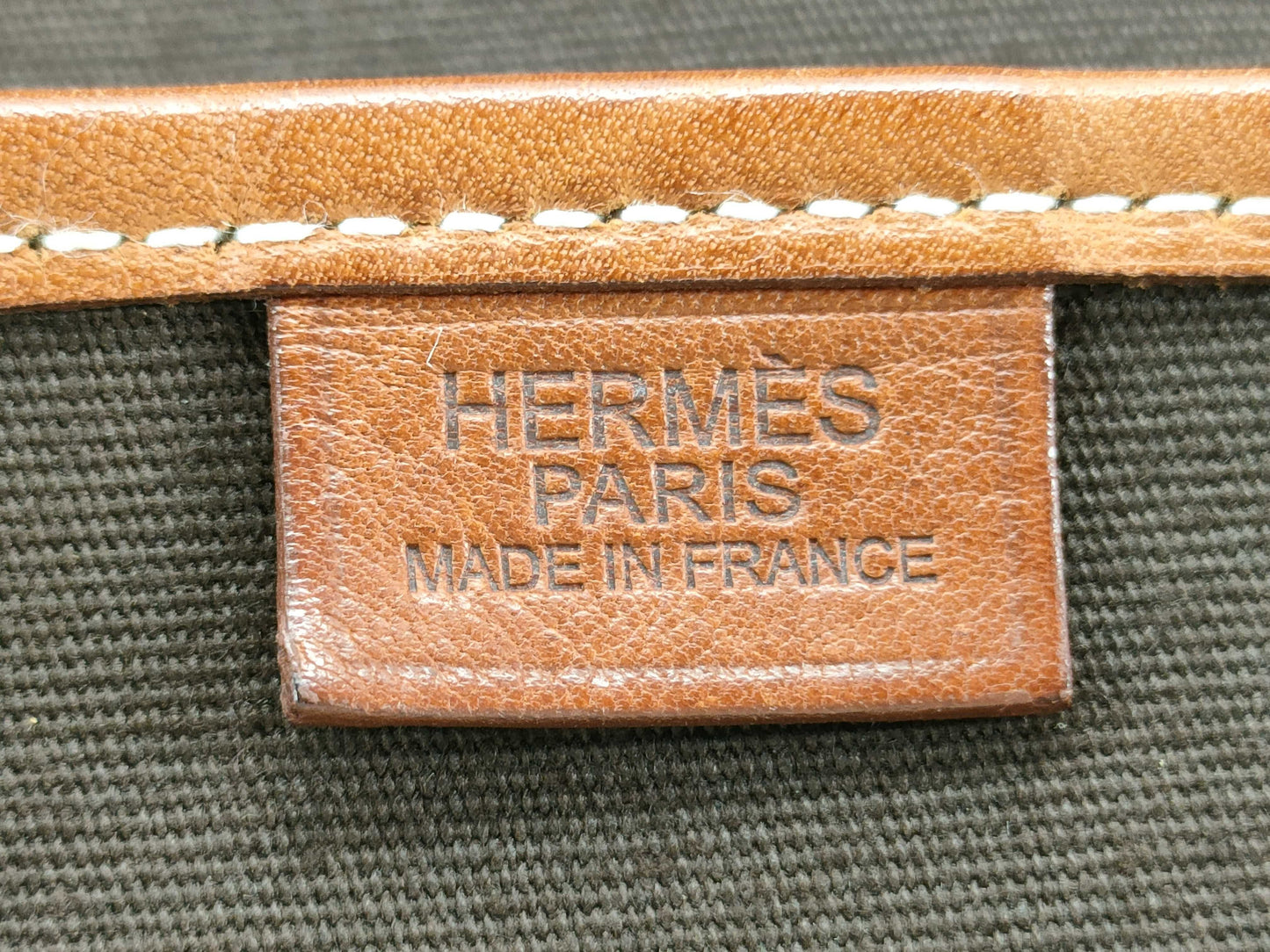 HERMES Buenaventura PM Toile Officier Business Bag