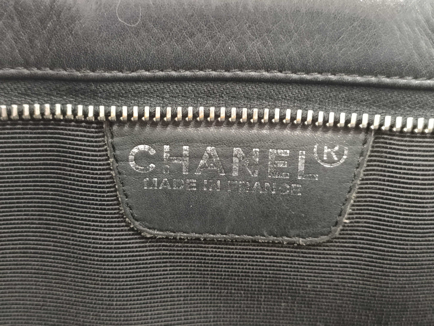 CHANEL Lamb Logo Shoulder Bag