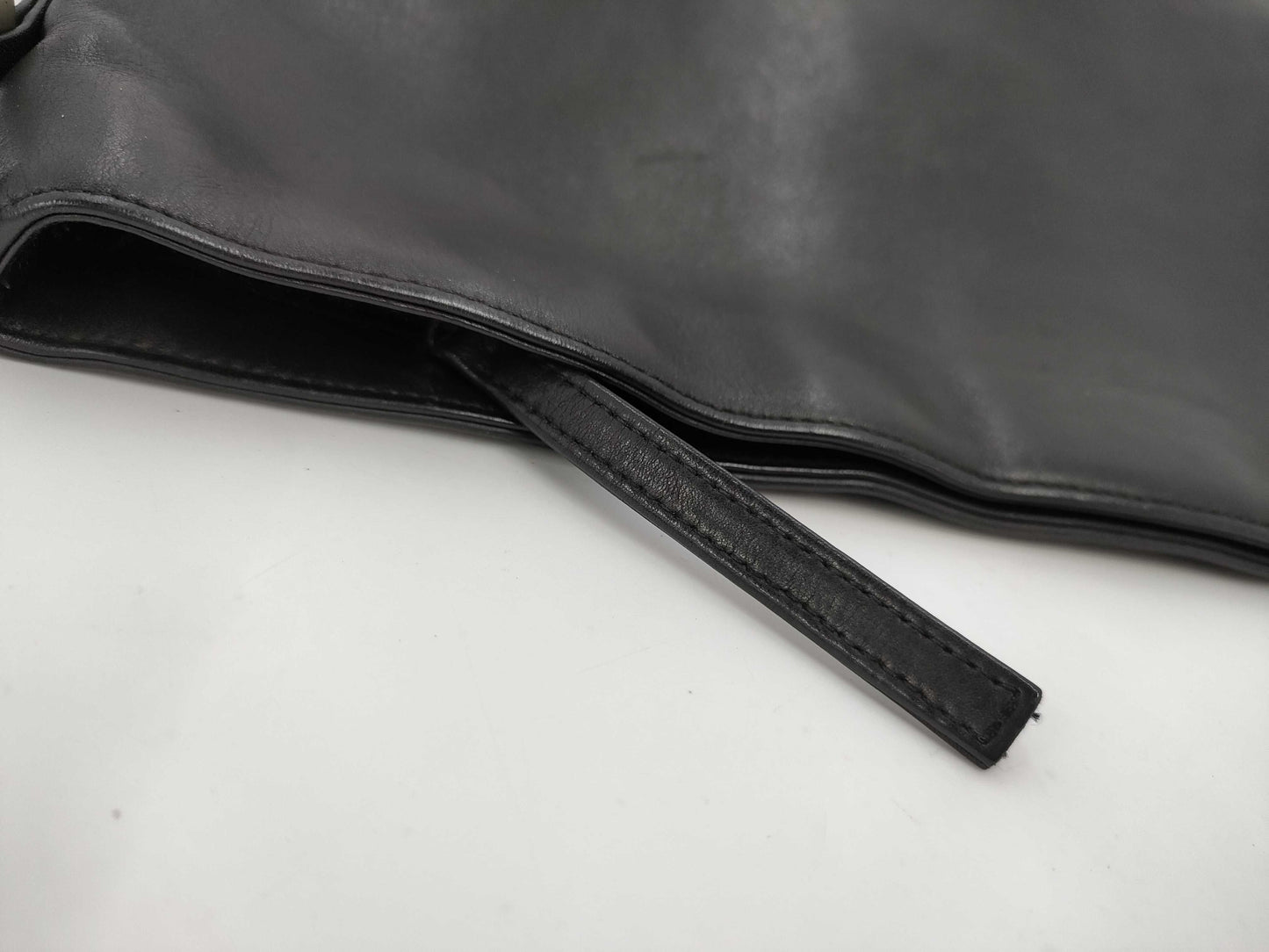 CHANEL Lamb Logo Shoulder Bag