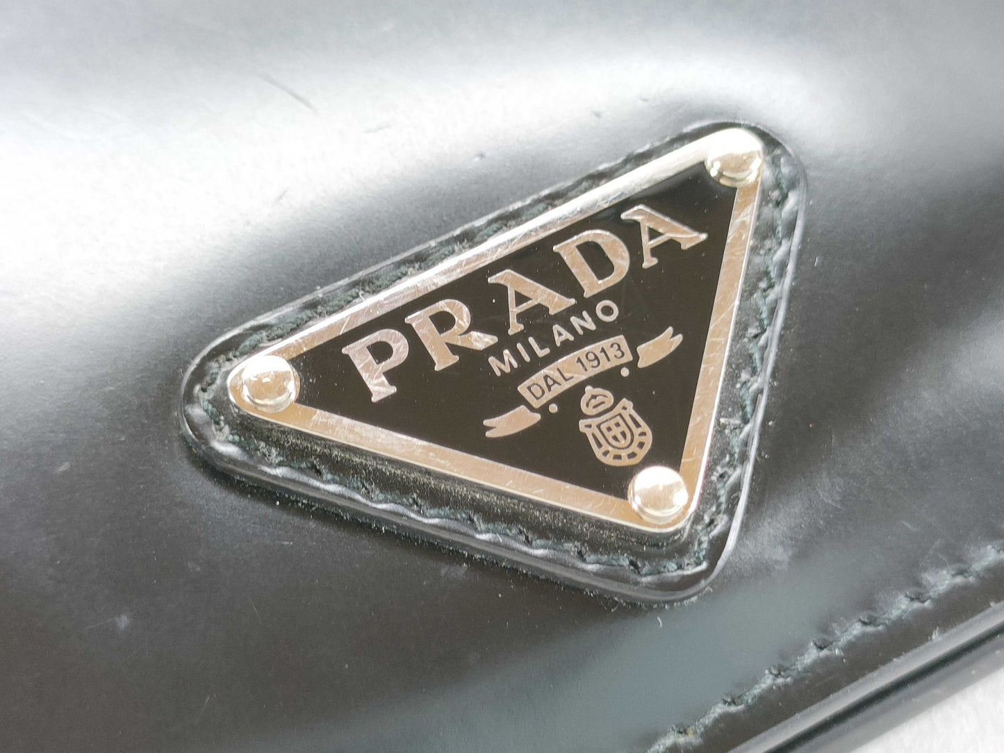 PRADA Leather Bifold Wallet