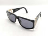 CHANEL Coco Mark Rhinestone Sunglasses with Case