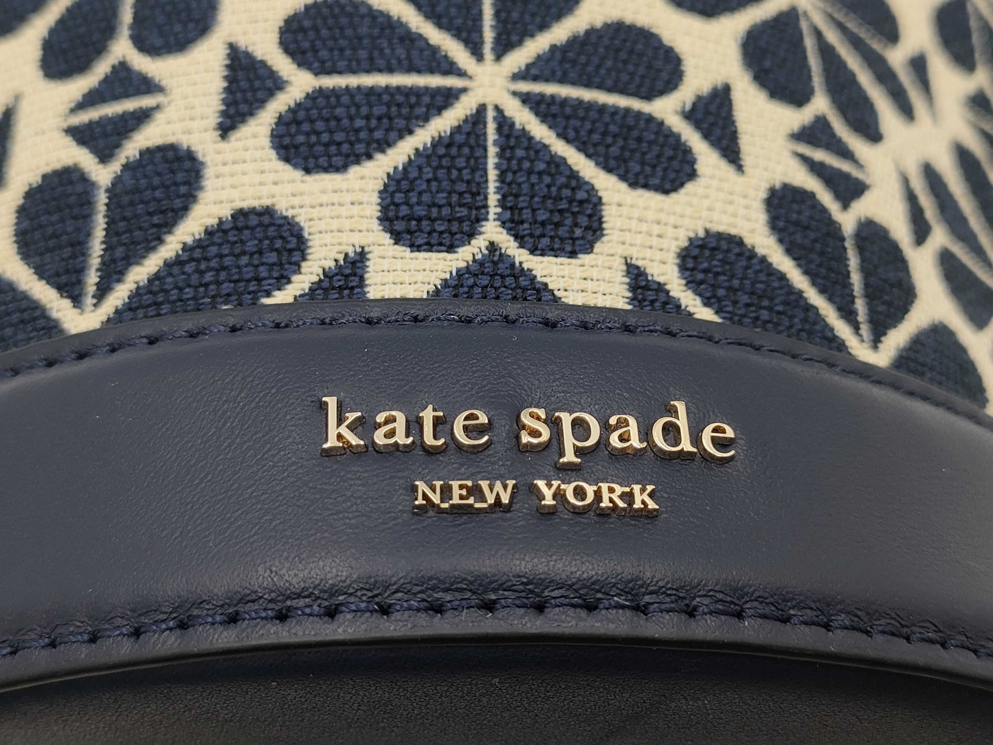 Kate Spade Jacquard Flower Bucket Drawstring Shoulder Bag