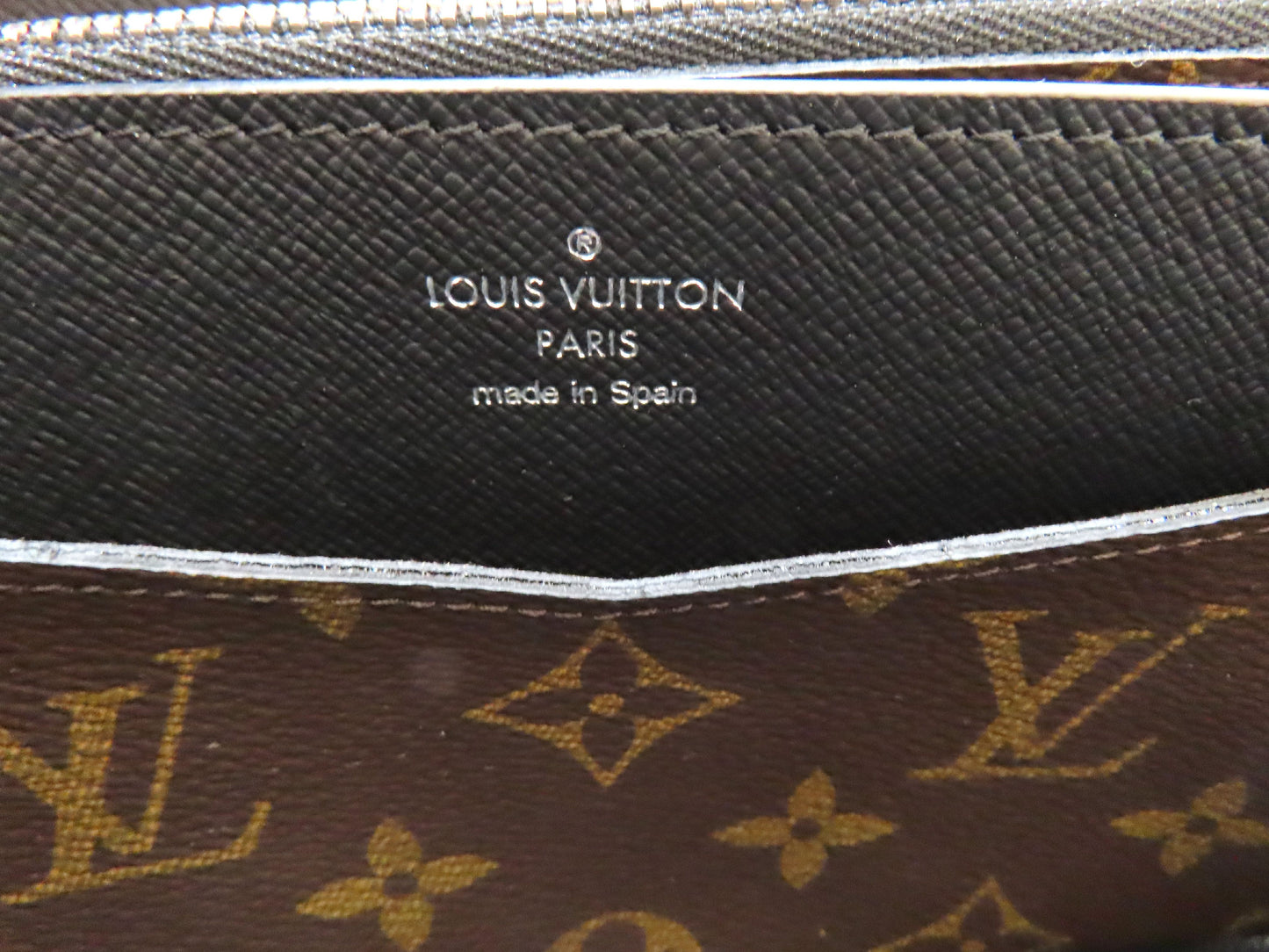 LOUIS VUITTON Monogram Macassar Zippy XL Wallet M61506 CA3185