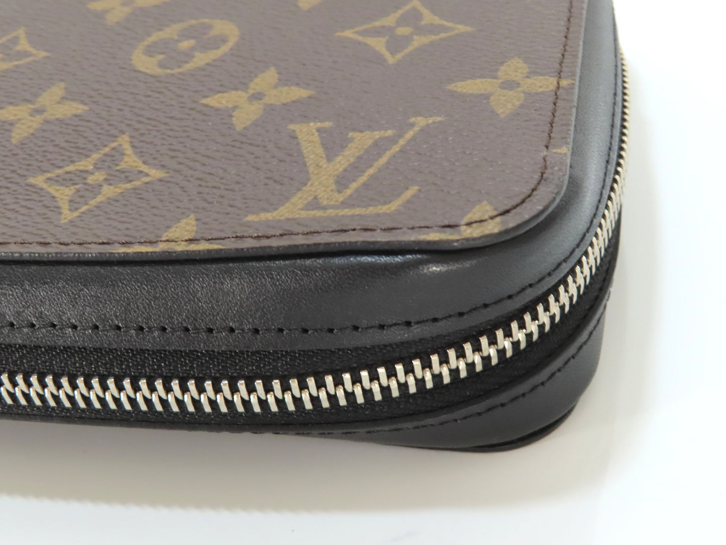 LOUIS VUITTON Monogram Macassar Zippy XL Wallet M61506 CA3185