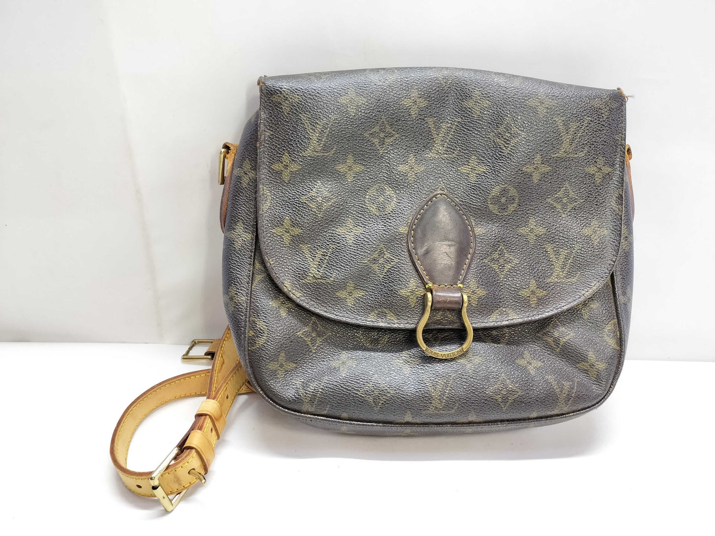 LOUIS VUITTON Monogram Saint-Cloud 884VI Shoulder Bag