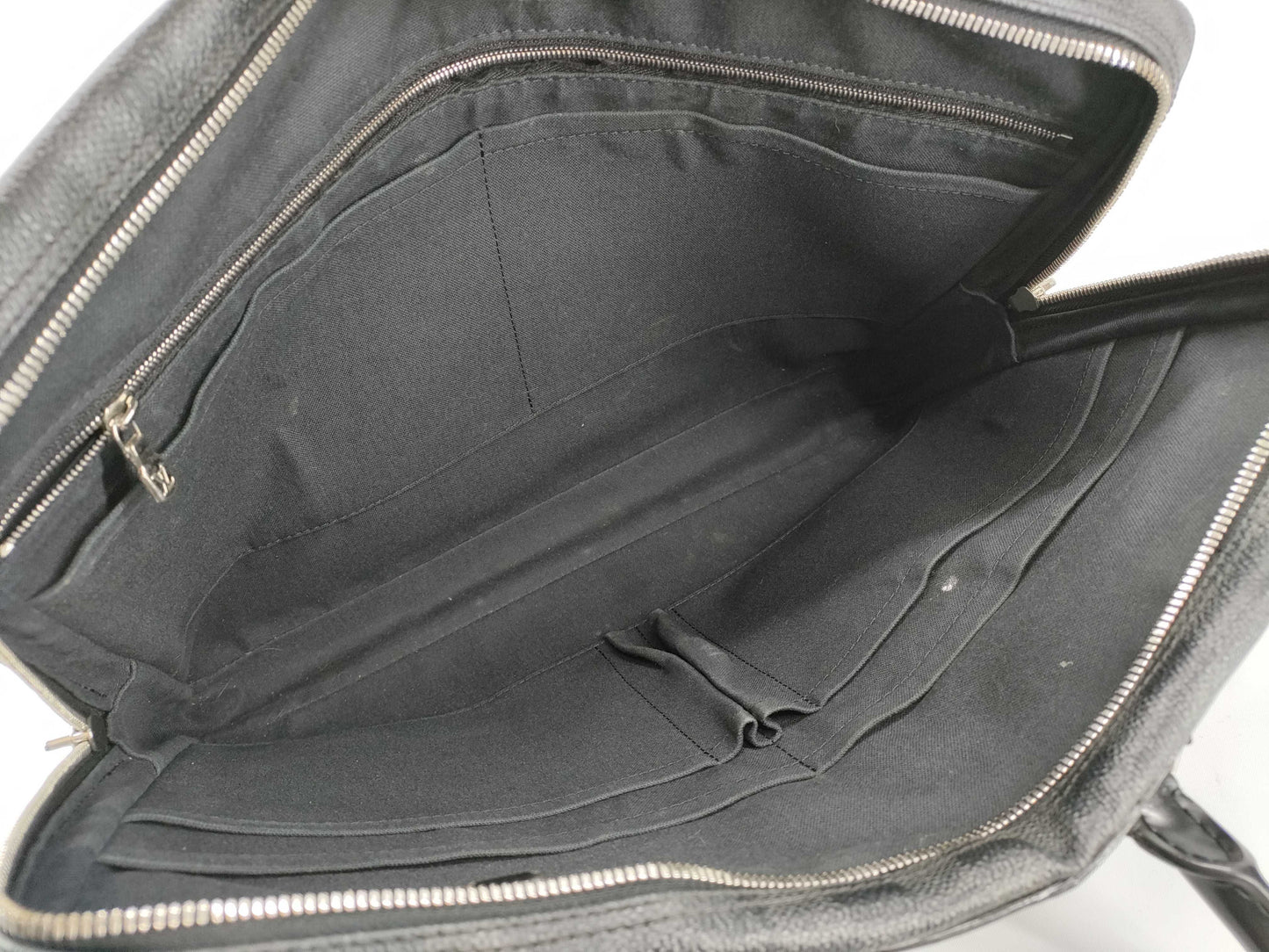 LOUIS VUITTON N41478 Damier Graphite Men's Briefcase, Business Bag BA1132, Tag Missing