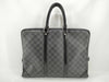 LOUIS VUITTON N41478 Damier Graphite Men's Briefcase, Business Bag BA1132, Tag Missing