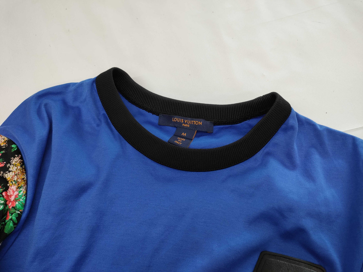 LOUIS VUITTON Dress FHR025RVY Logo Patch Size M Dress