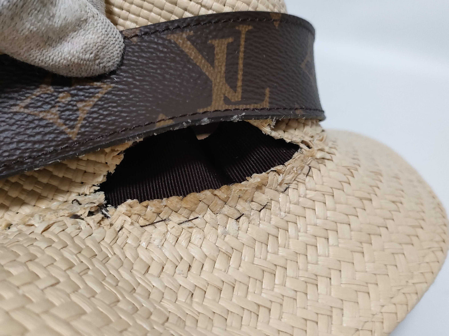 LOUIS VUITTON M76253 Monogram Louis Vuitton Hat Chapeau Summertime M76253 Monogram Other Accessories