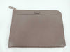 GUCCI Bright Diamante Greige Leather Clutch Bag 368564