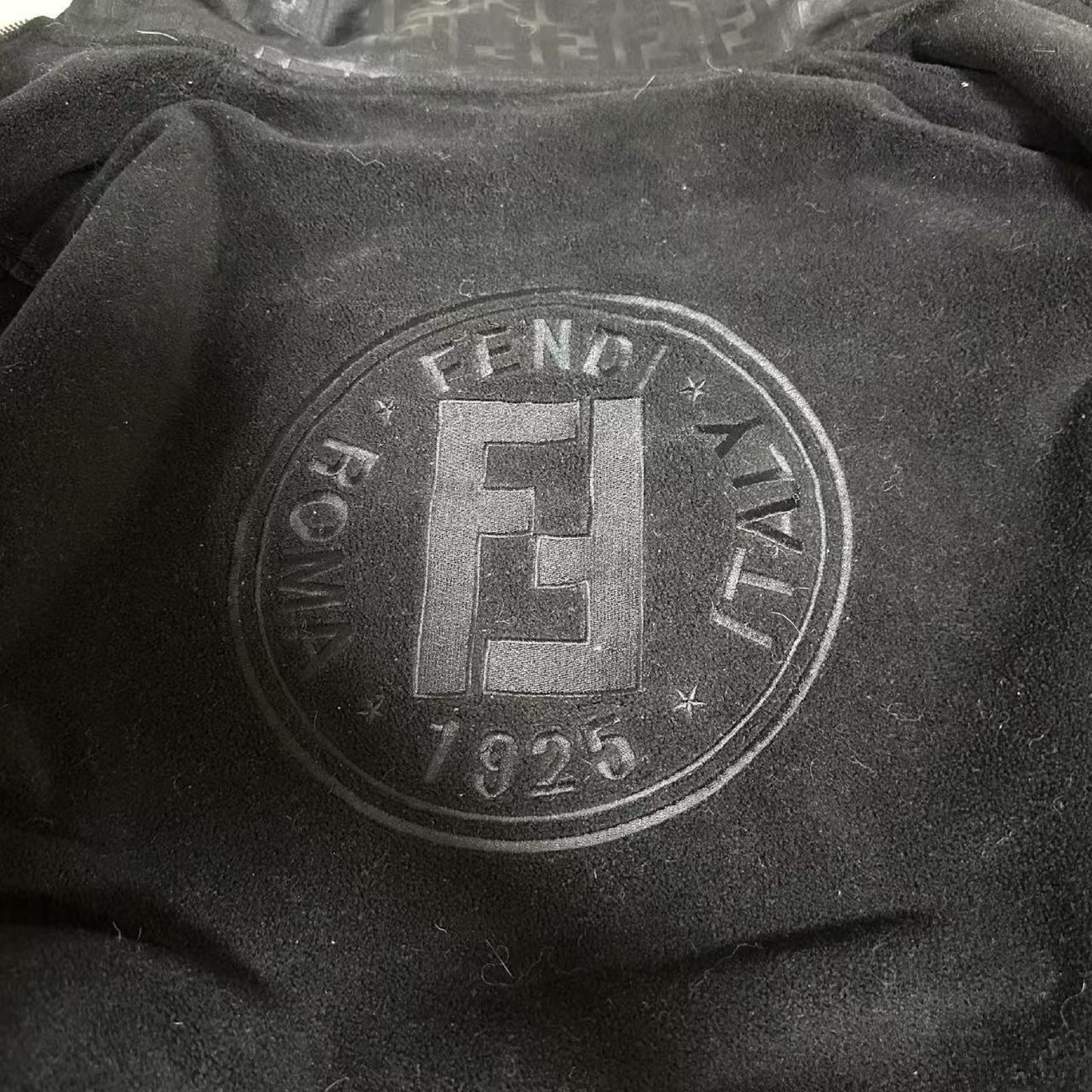 FENDI Zucca reversible coat