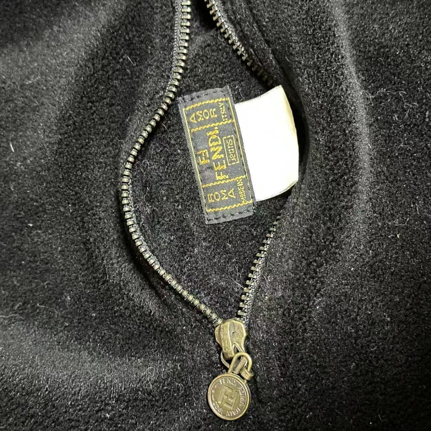 FENDI Zucca reversible coat