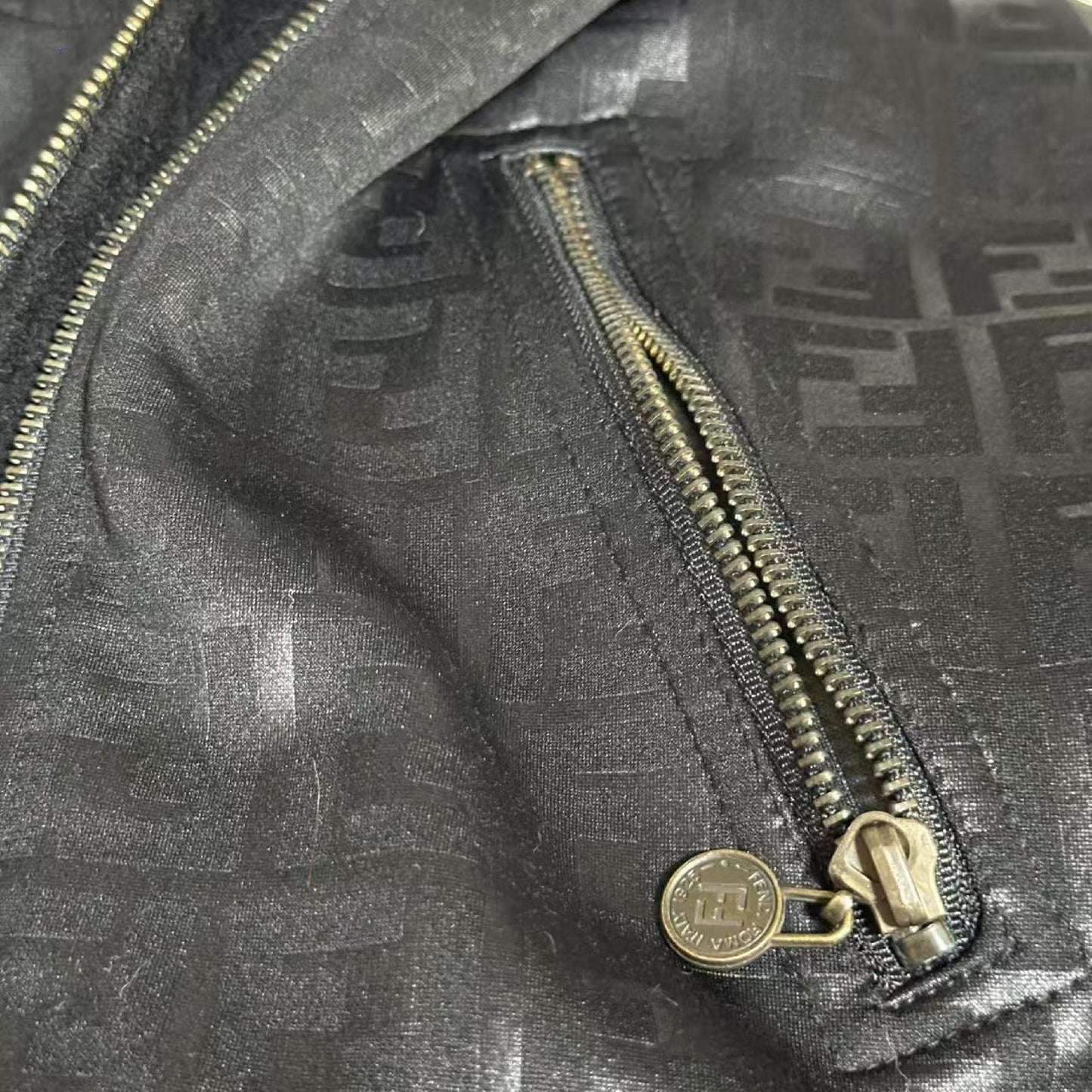 FENDI Zucca reversible coat