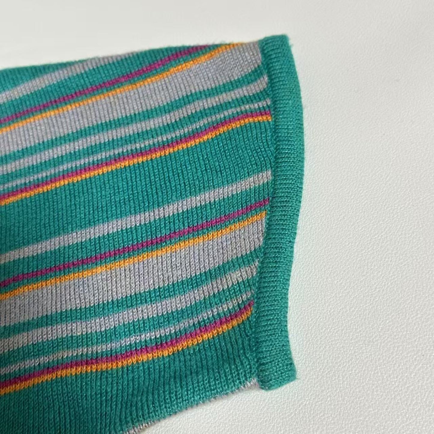 Dior Christian Dior Striped Knit Tops M